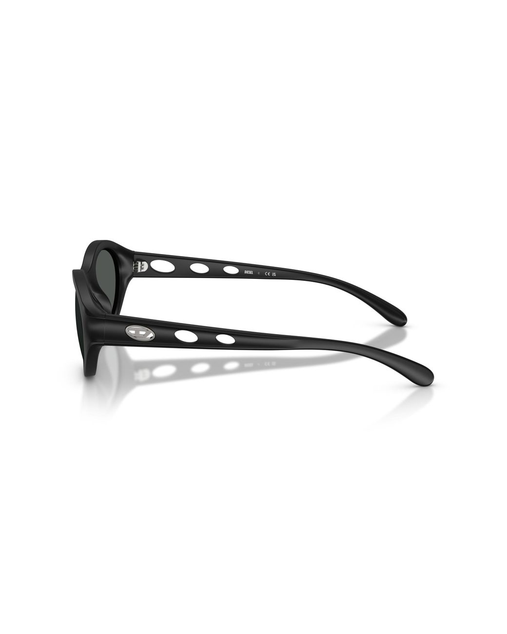 DIESEL Black Dl3005U 200287 Sunglasses Injected Round Normal