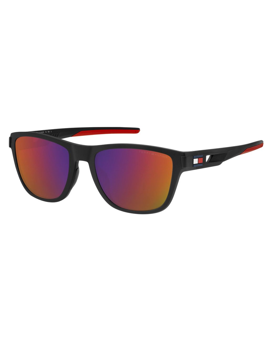 Tommy Hilfiger Black Th 1951/S Blx/Mi Sunglasses Plastic Squared Infrared for men