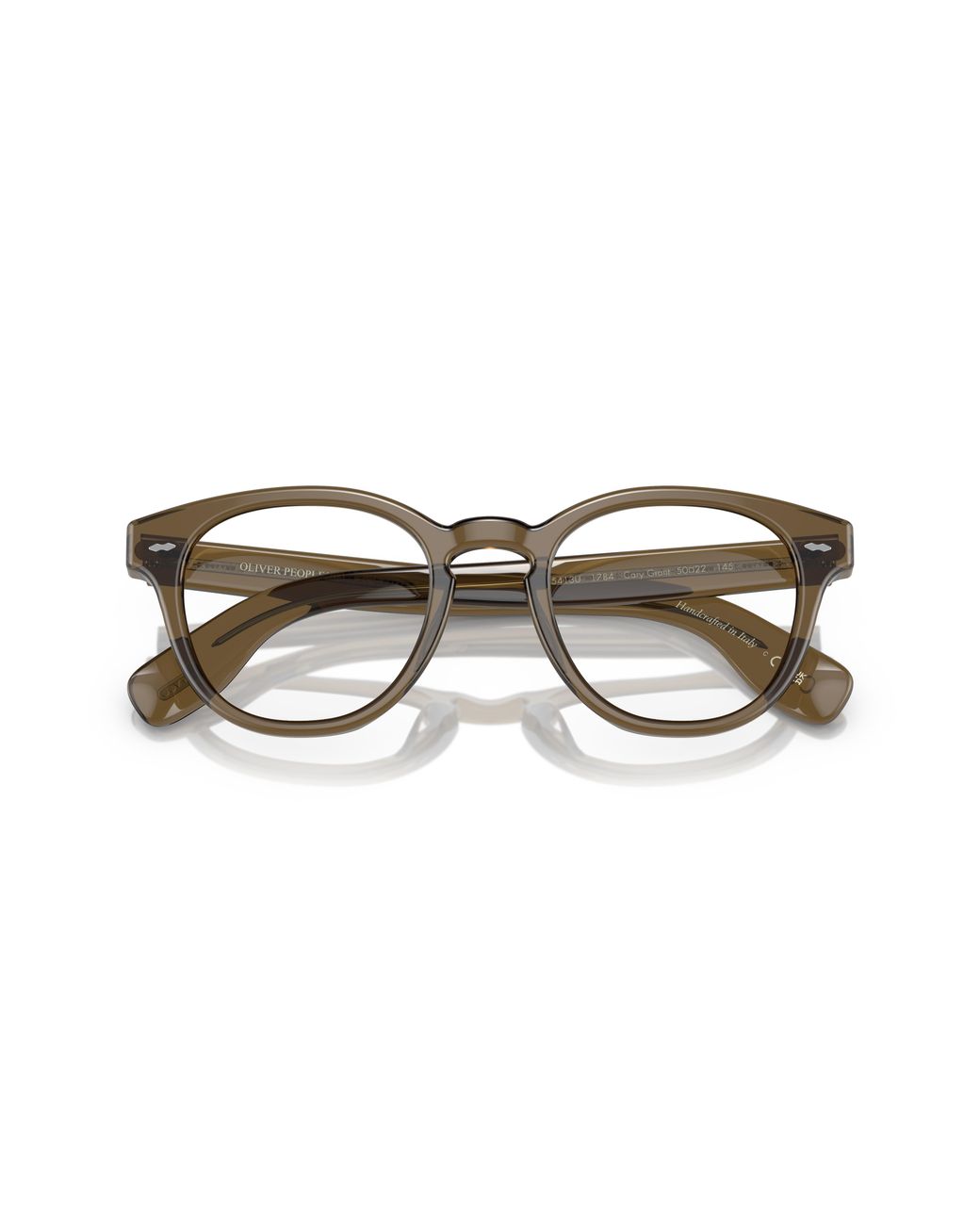 Oliver Peoples Black Ov5413U Cary Grant 1784 Optical Frames Acetate Transparent Round Normal