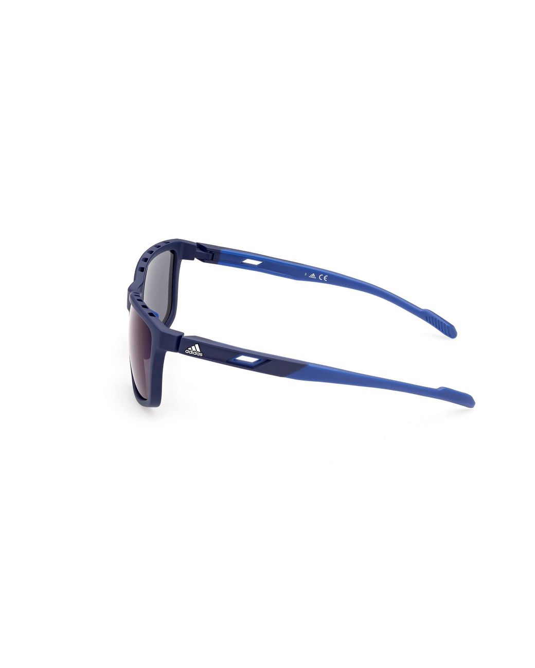 Adidas Originals Blue Sp0047 91X Sunglasses Injected Squared Normal Mirror for men