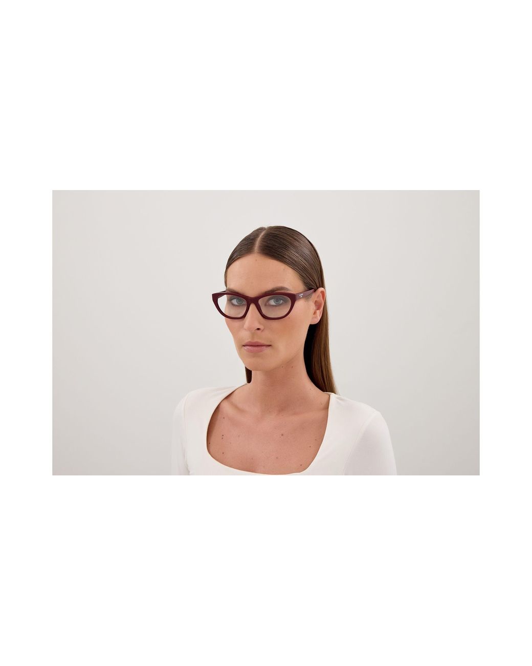 Balenciaga Black Bb0500O 006 Optical Frames Acetate Transparent Cat Eye