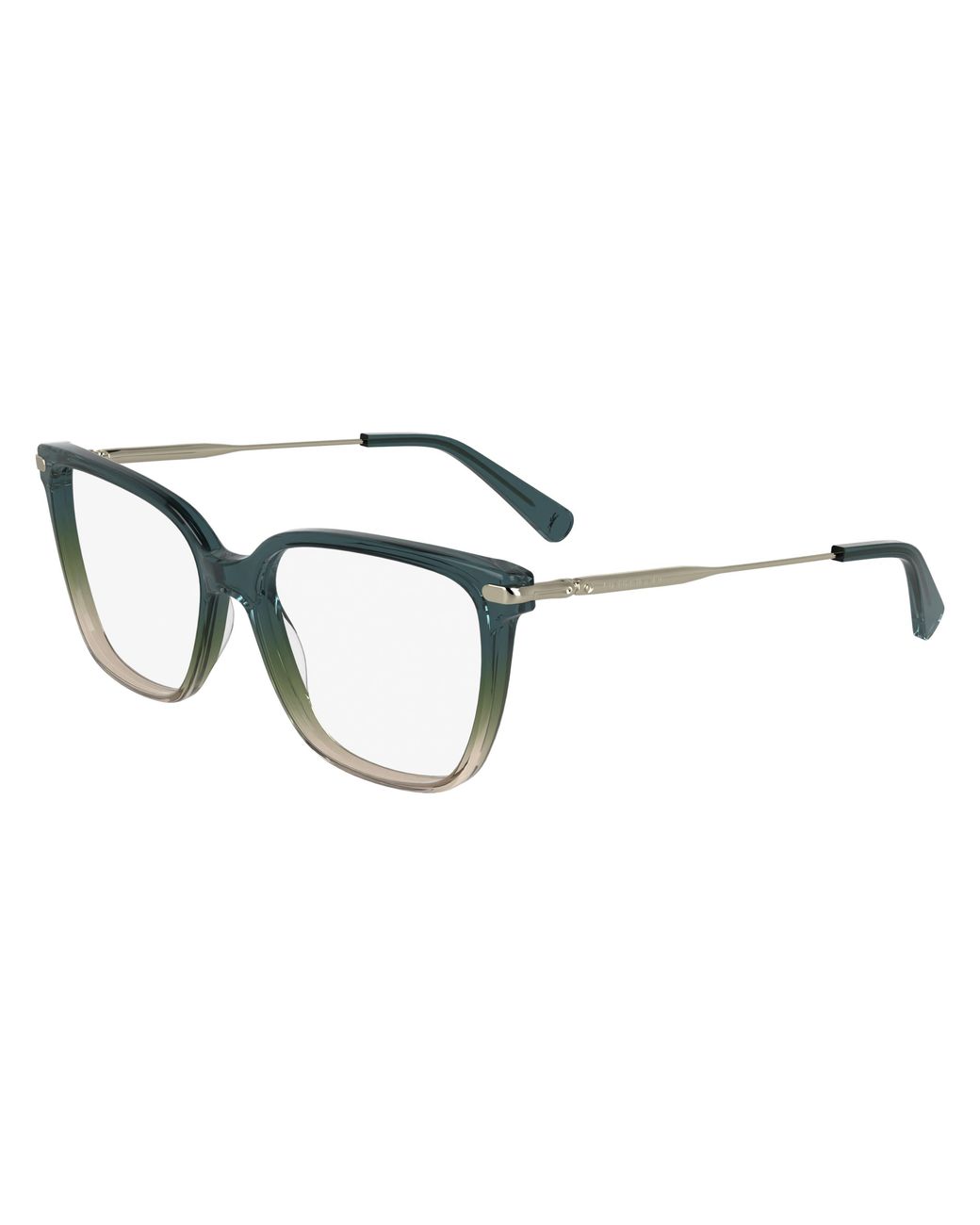 Longchamp Black Lo2751 208 Optical Frames Acetate Squared Normal