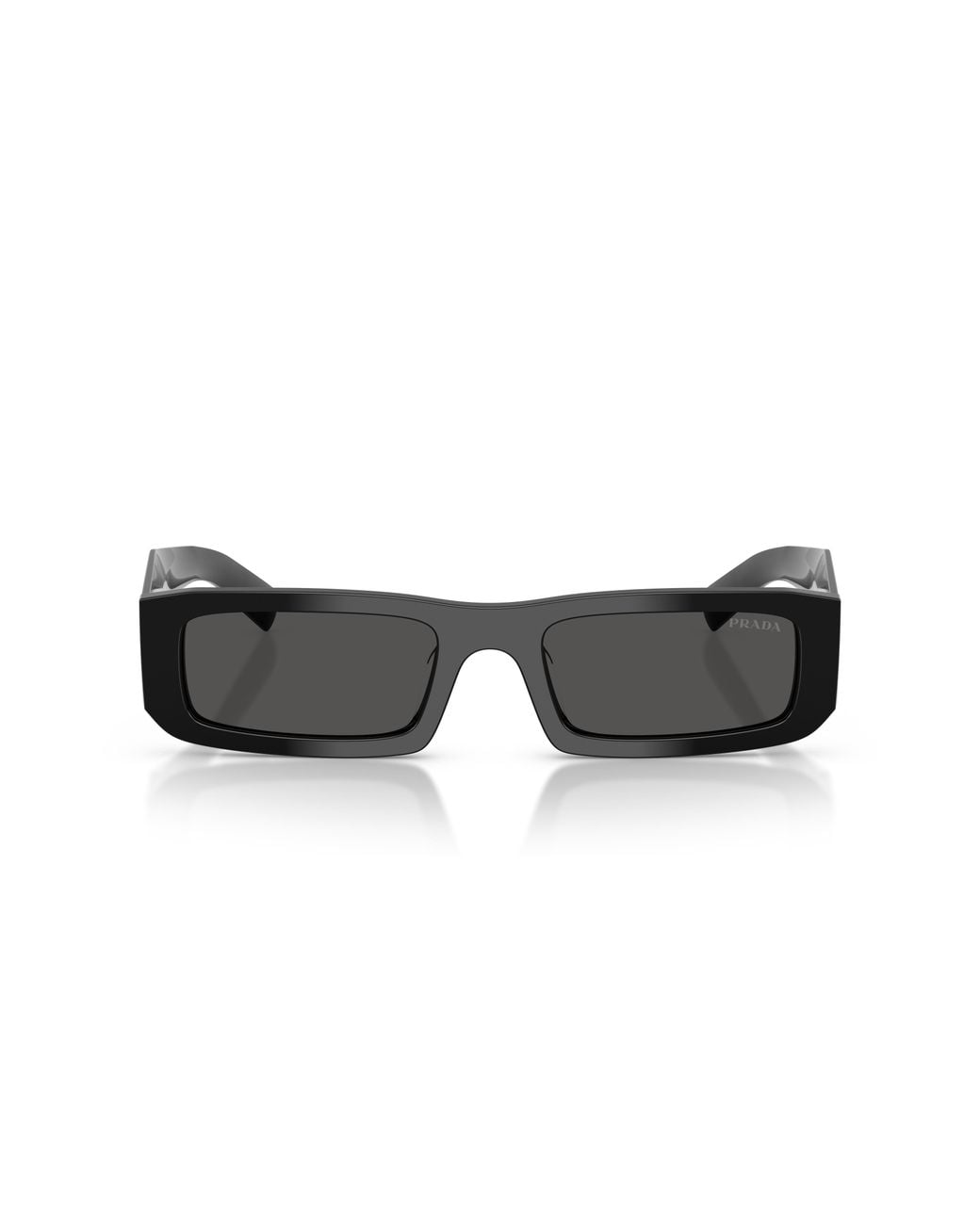 Prada Black Pr D09Sd 16K08Z Sunglasses Acetate Squared Normal for men