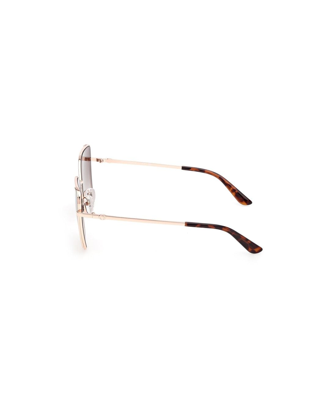 Guess Black Gu00192 28F Sunglasses Metal Butterfly Normal