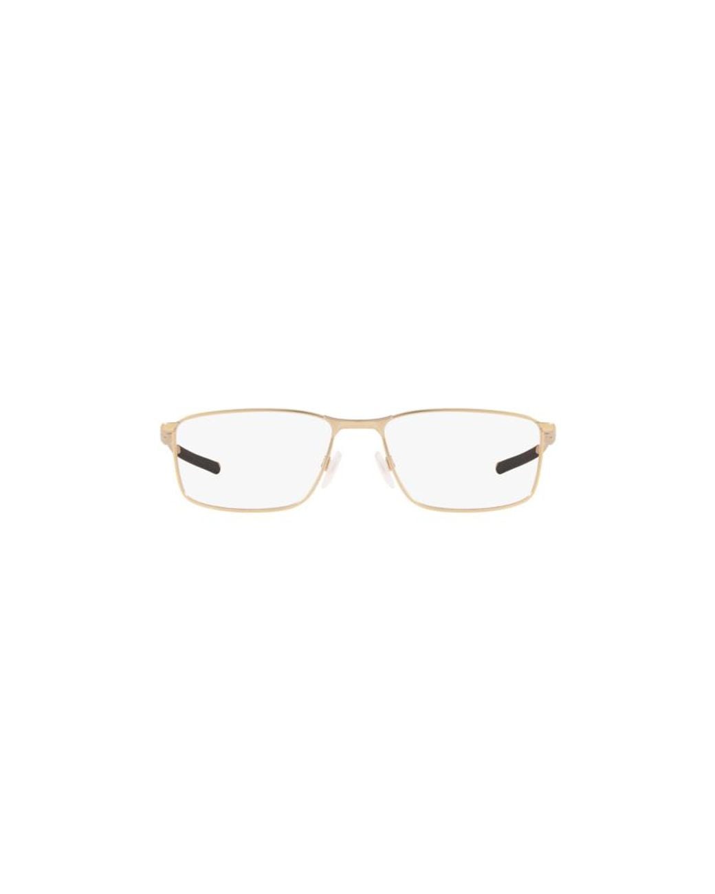 Oakley Black Ox3217 Socket 5.0 321710 Optical Frames Metal Squared for men