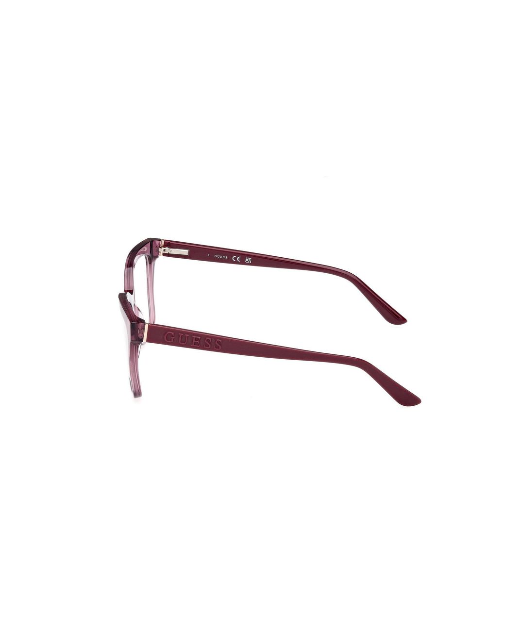 Guess Black Gu50172 081 Optical Frames Acetate Squared Normal