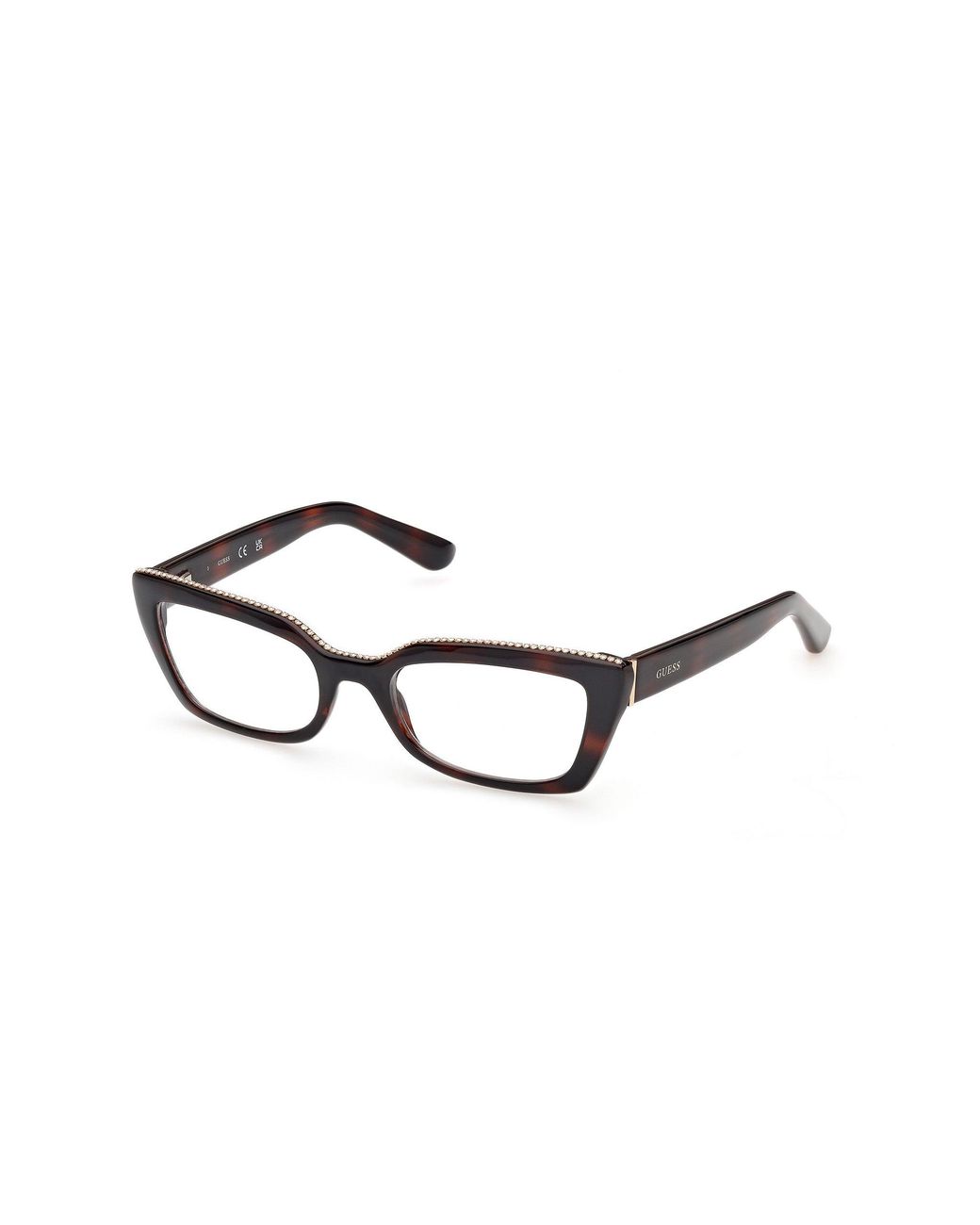 Guess Black Gu50360 052 Optical Frames Acetate Squared Normal