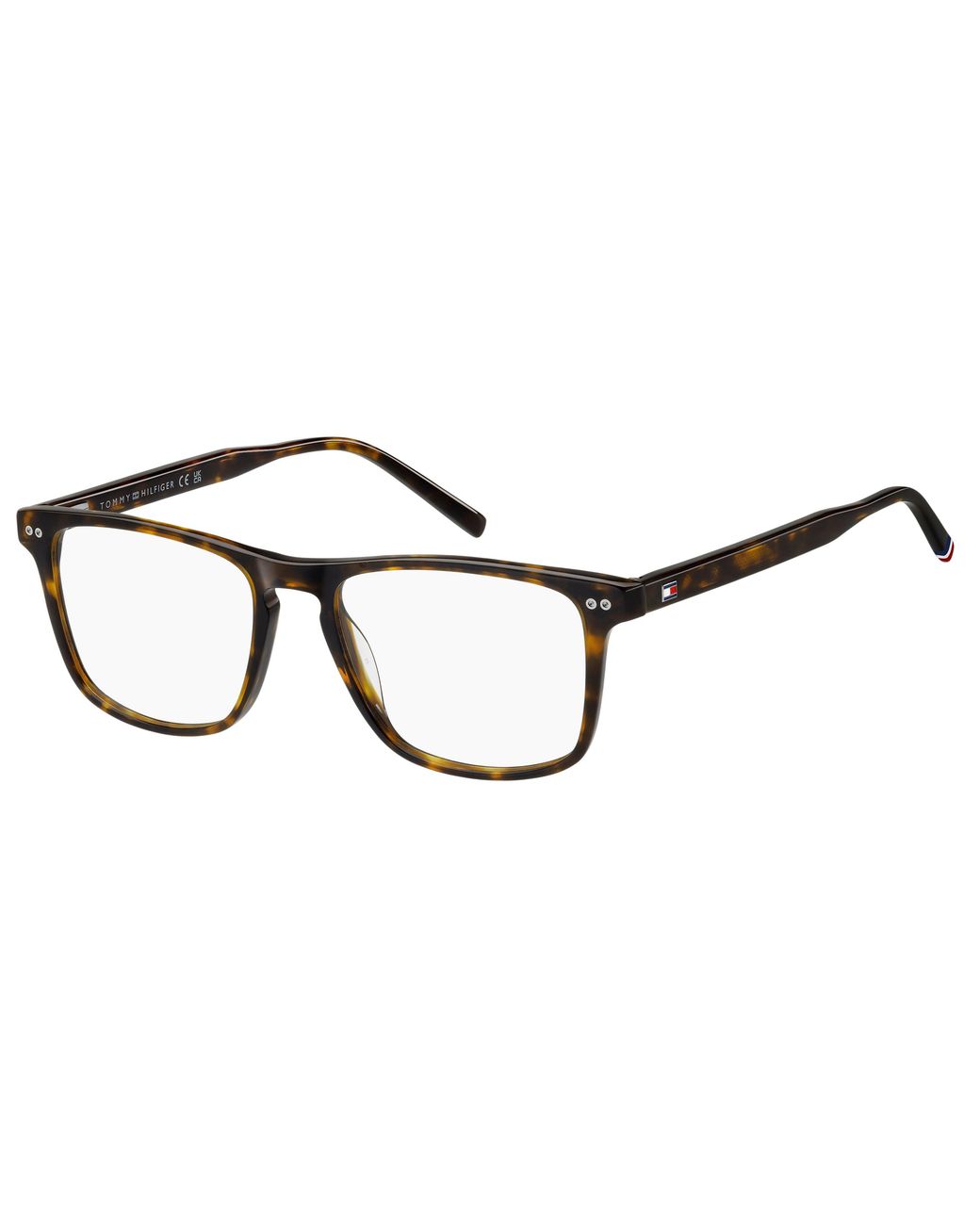 Tommy Hilfiger Black Th 2189 086 Optical Frames Acetate Squared Normal for men