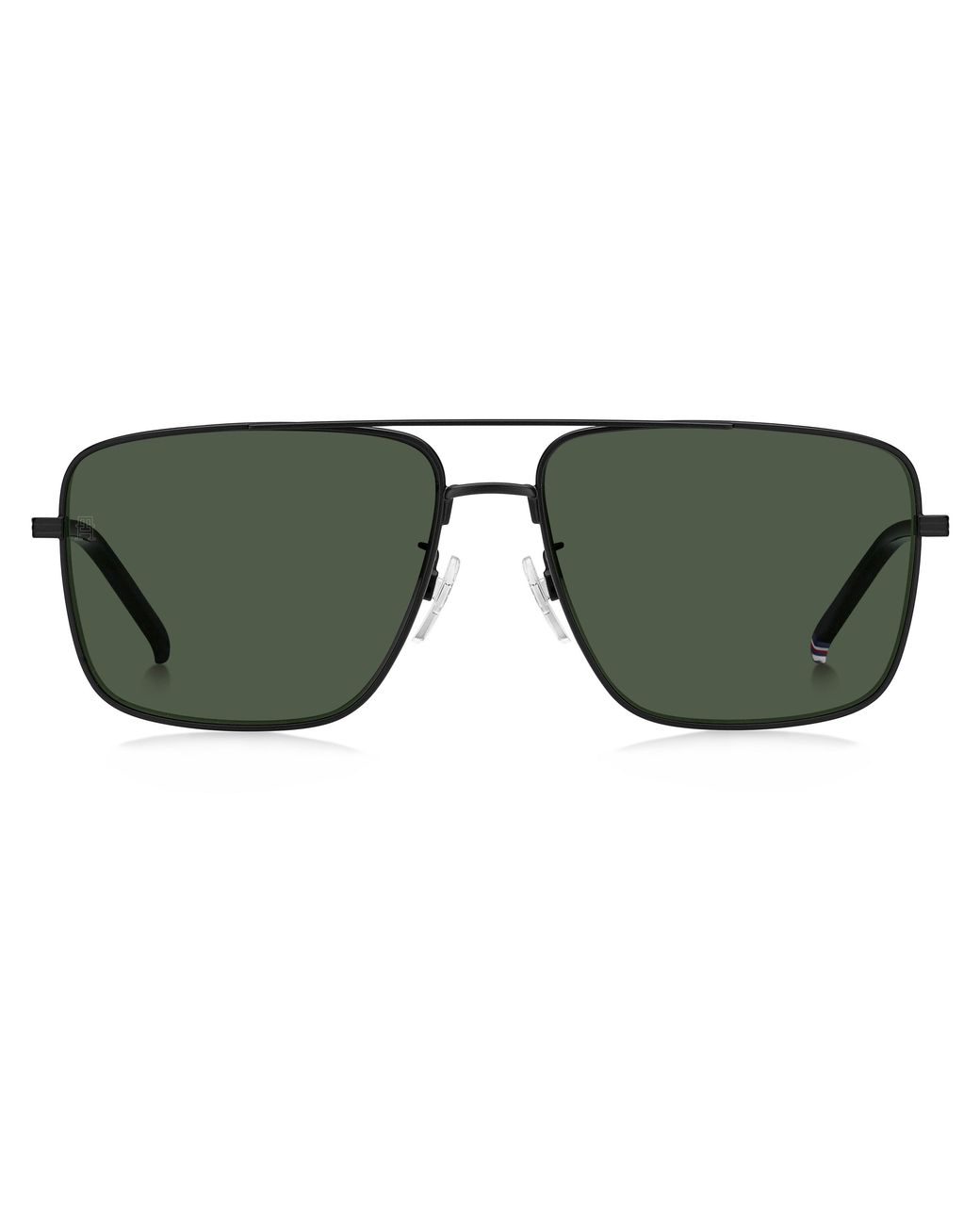Tommy Hilfiger Green Th 2110/S 003/Qt Sunglasses Steel Squared for men