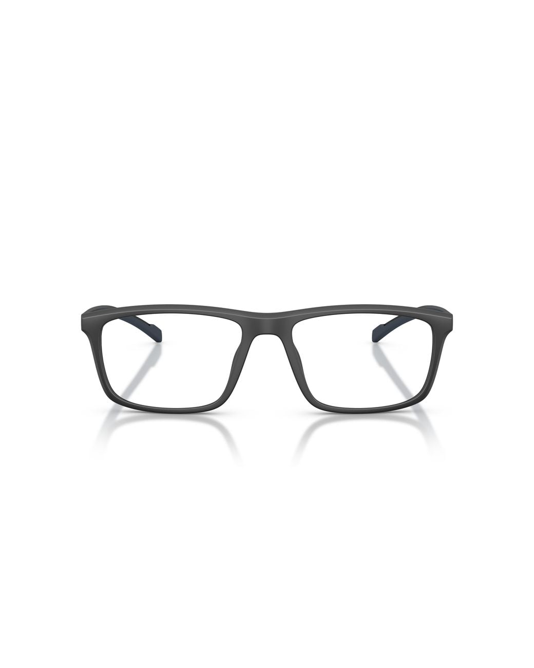 Emporio Armani Black Ea3286U 5001 Optical Frames Injected Transparent Squared Normal for men