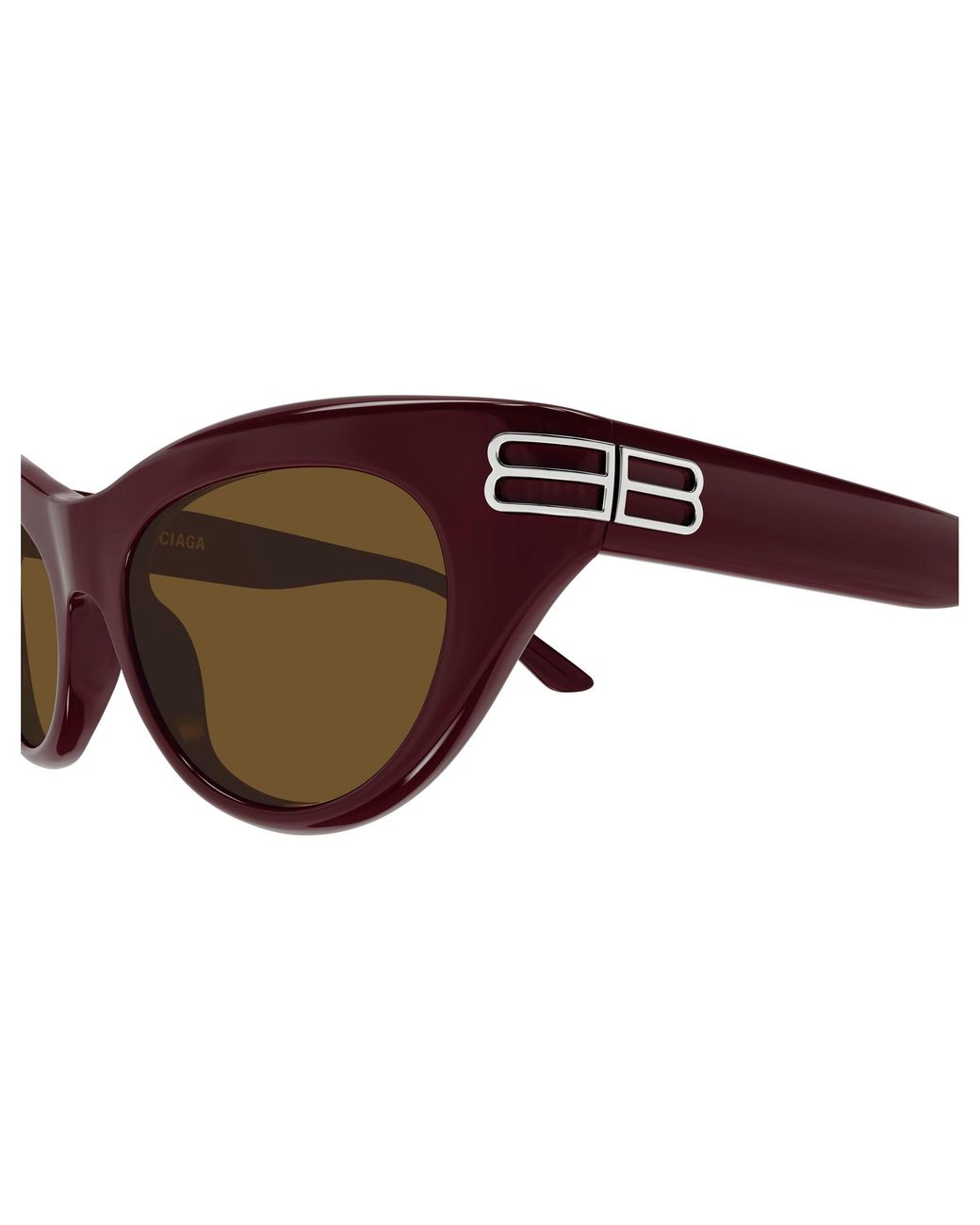 Balenciaga Black Bb0466S 004 Sunglasses Acetate Cat Eye