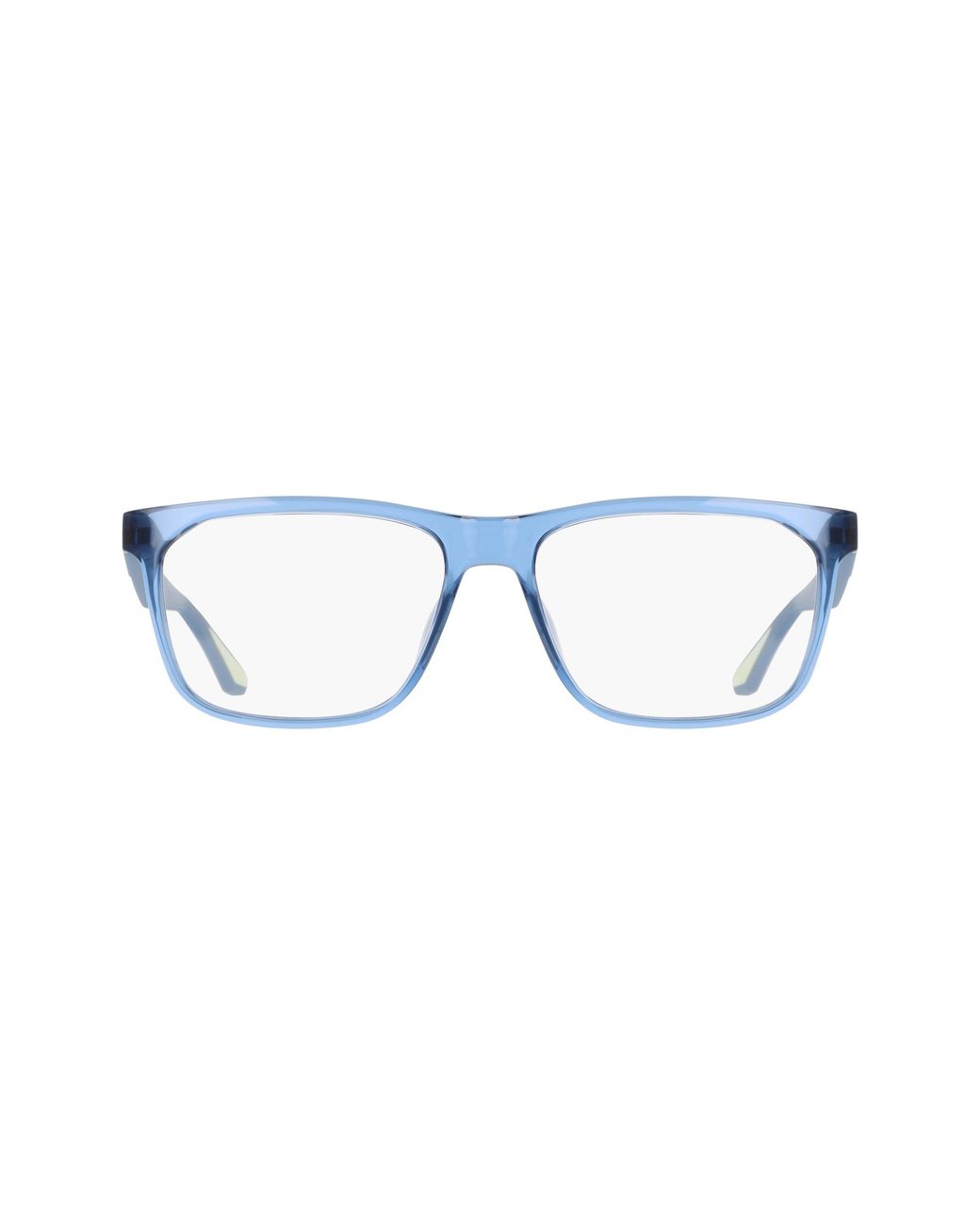 Nike Black 7414 425 Optical Frames Bio-Injected Squared Normal for men