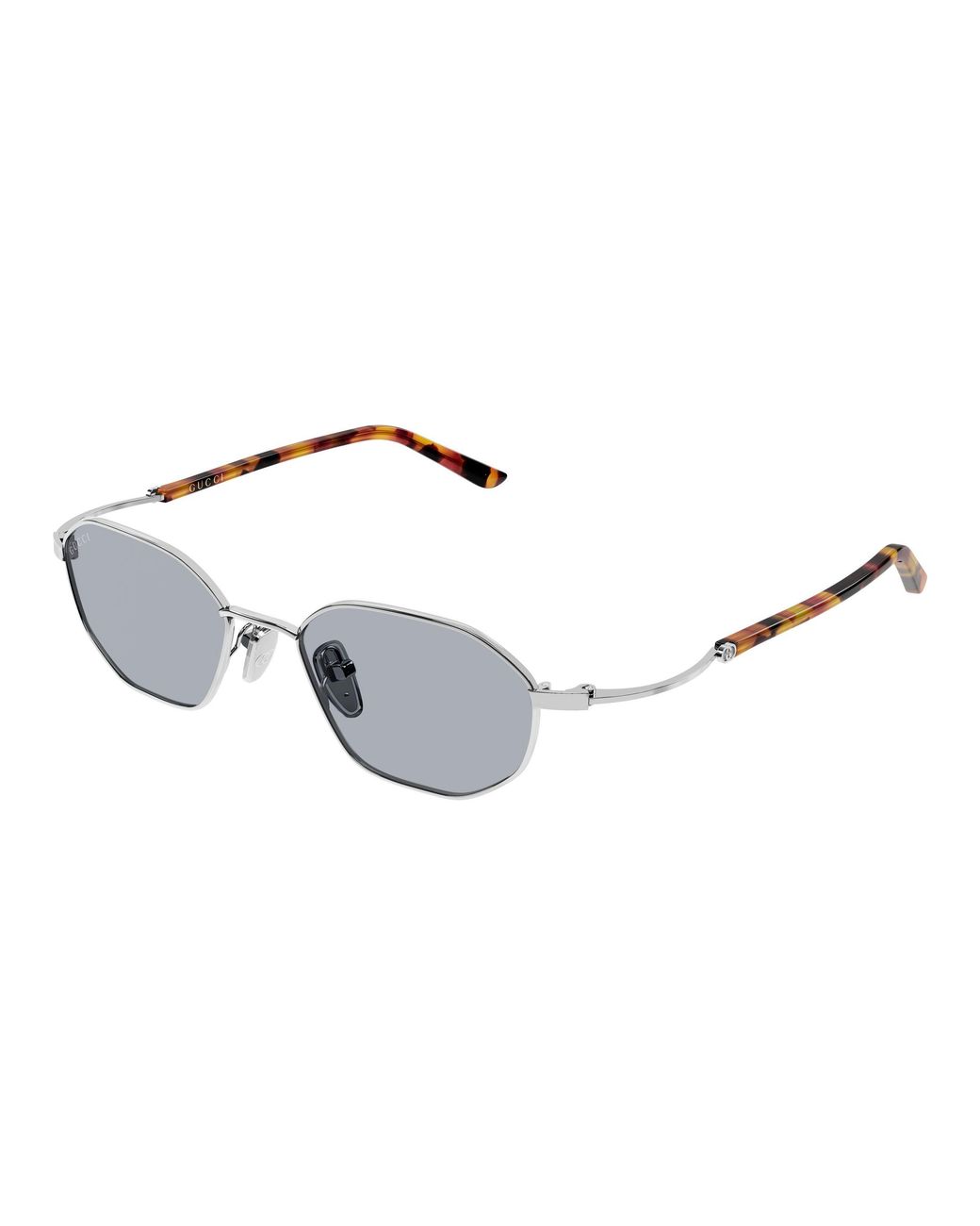 Gucci Black Gg2257S 004 Sunglasses Metal Geometric