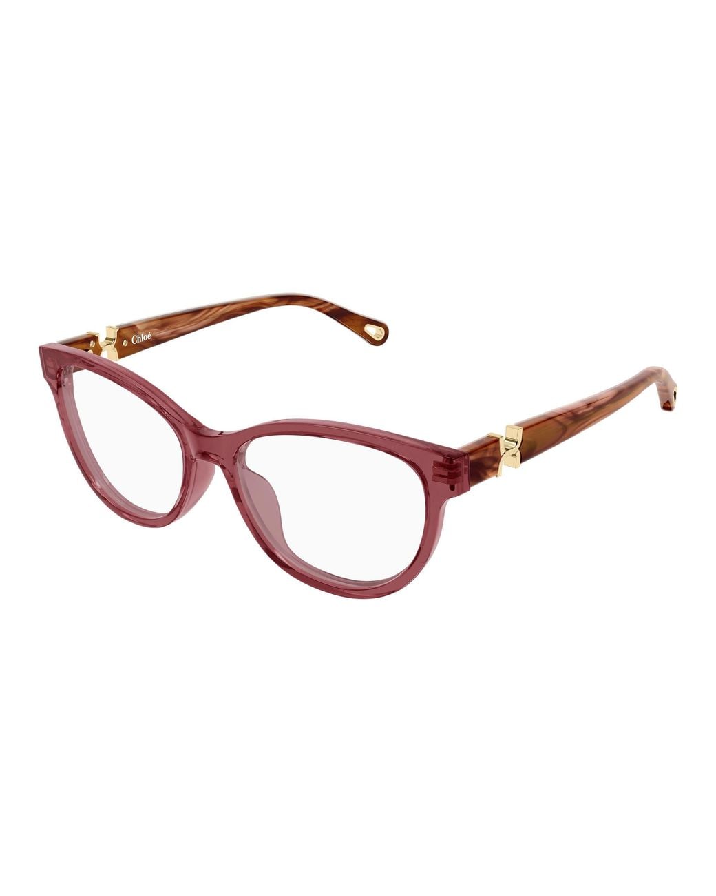 Chloé Black Ch0411Ol 003 Optical Frames Acetate Transparent Cat Eye