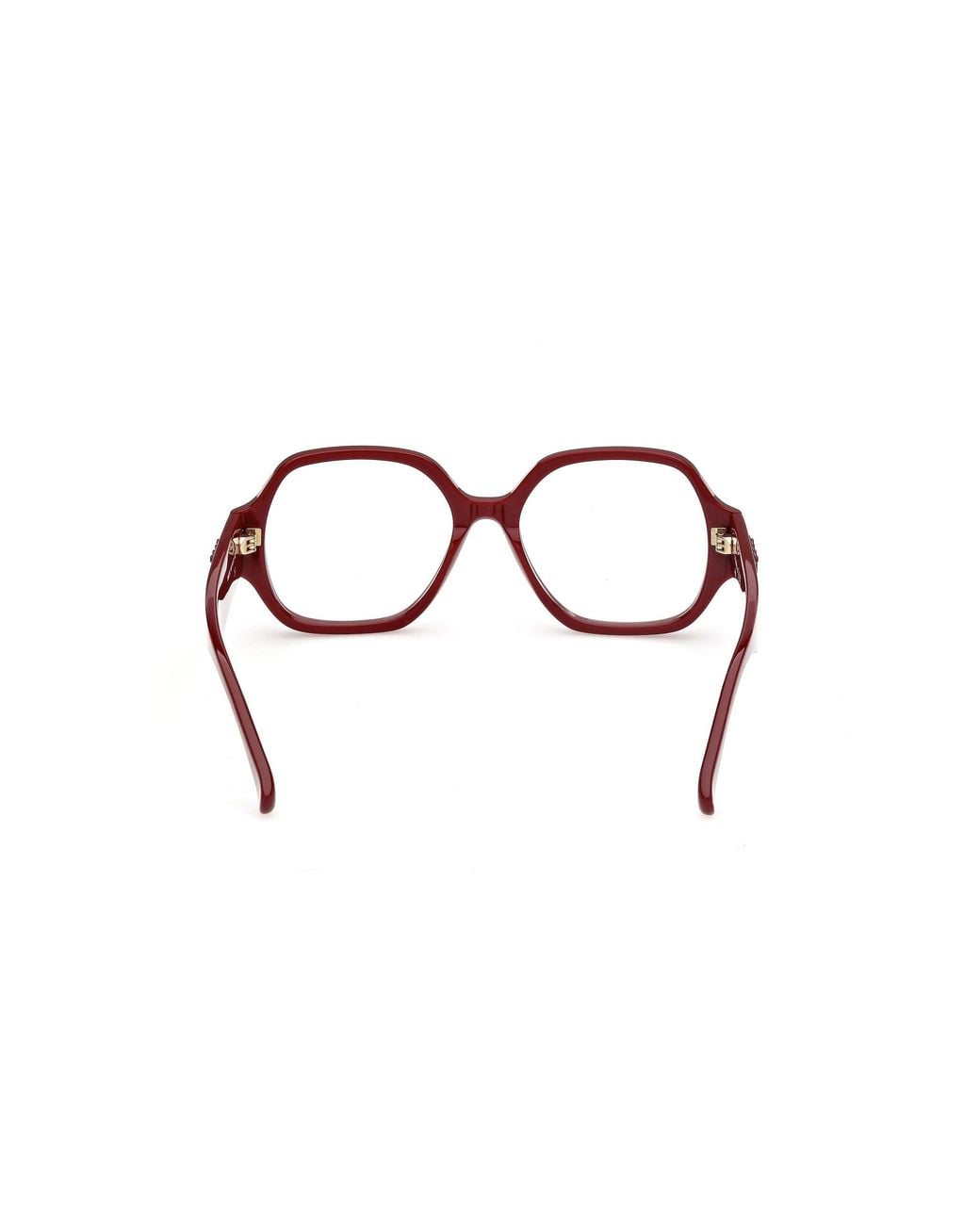 Max Mara Black Mm5252 69 Optical Frames Acetate Geometric Normal
