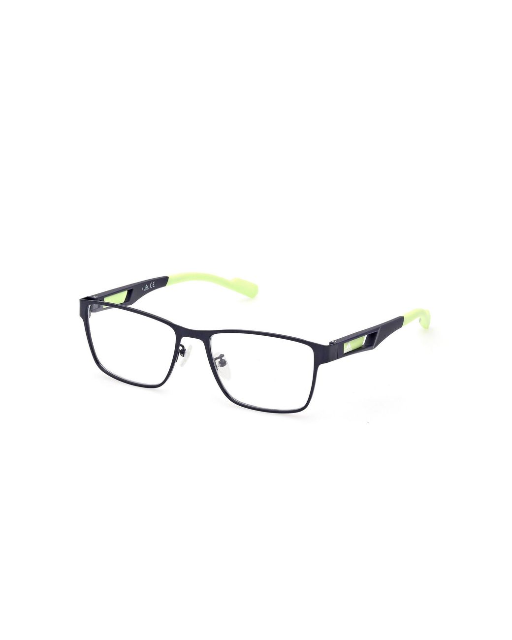 Adidas Originals Black Sp5034 091 Optical Frames Metal Squared Normal for men