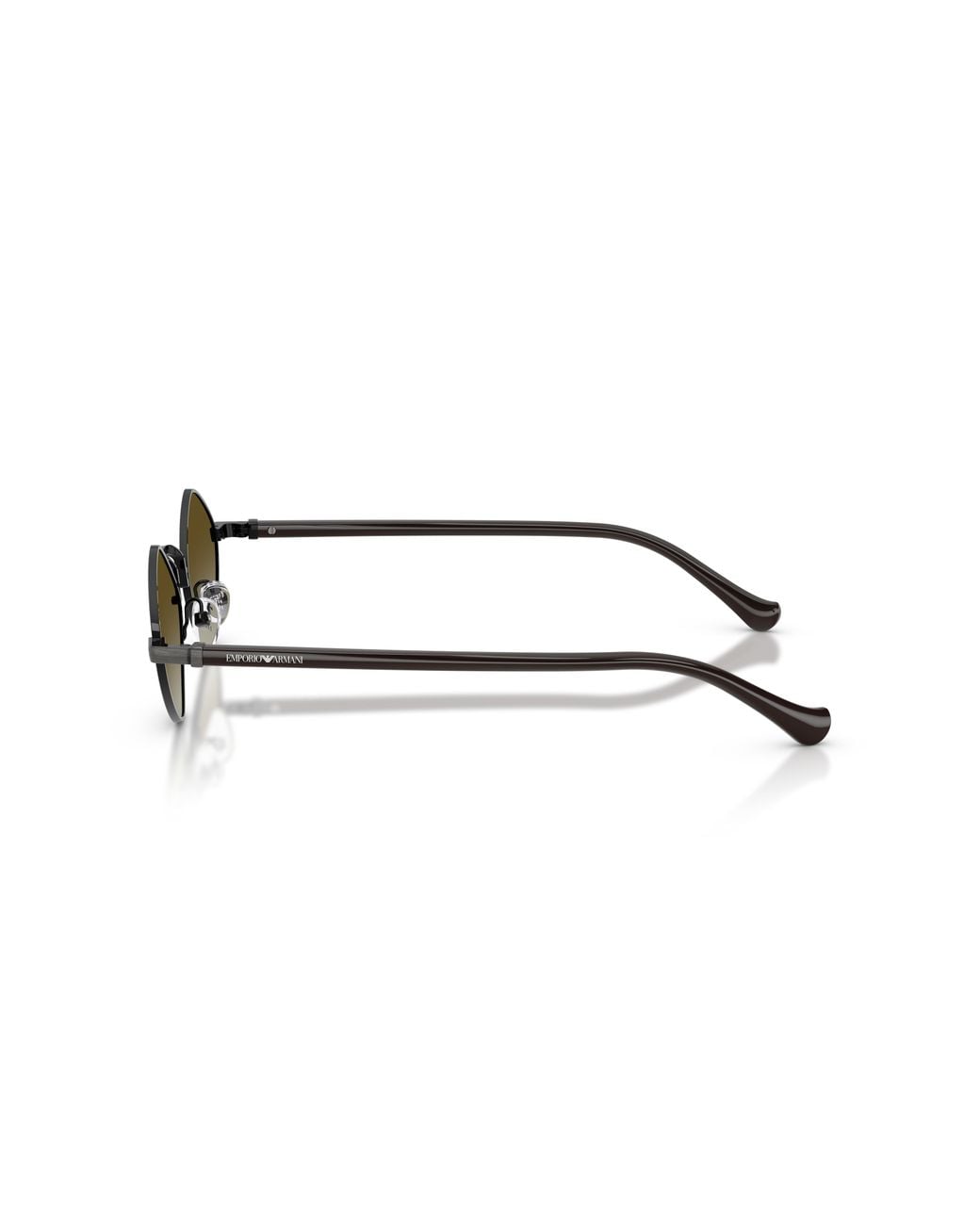 Emporio Armani Black Ea2182 34447Z Sunglasses Metal Geometric Normal Nuanced for men