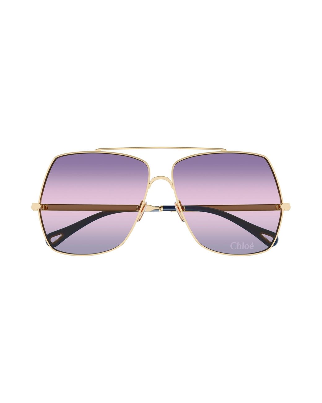 Chloé Black Ch0278S 005 Sunglasses Metal Squared