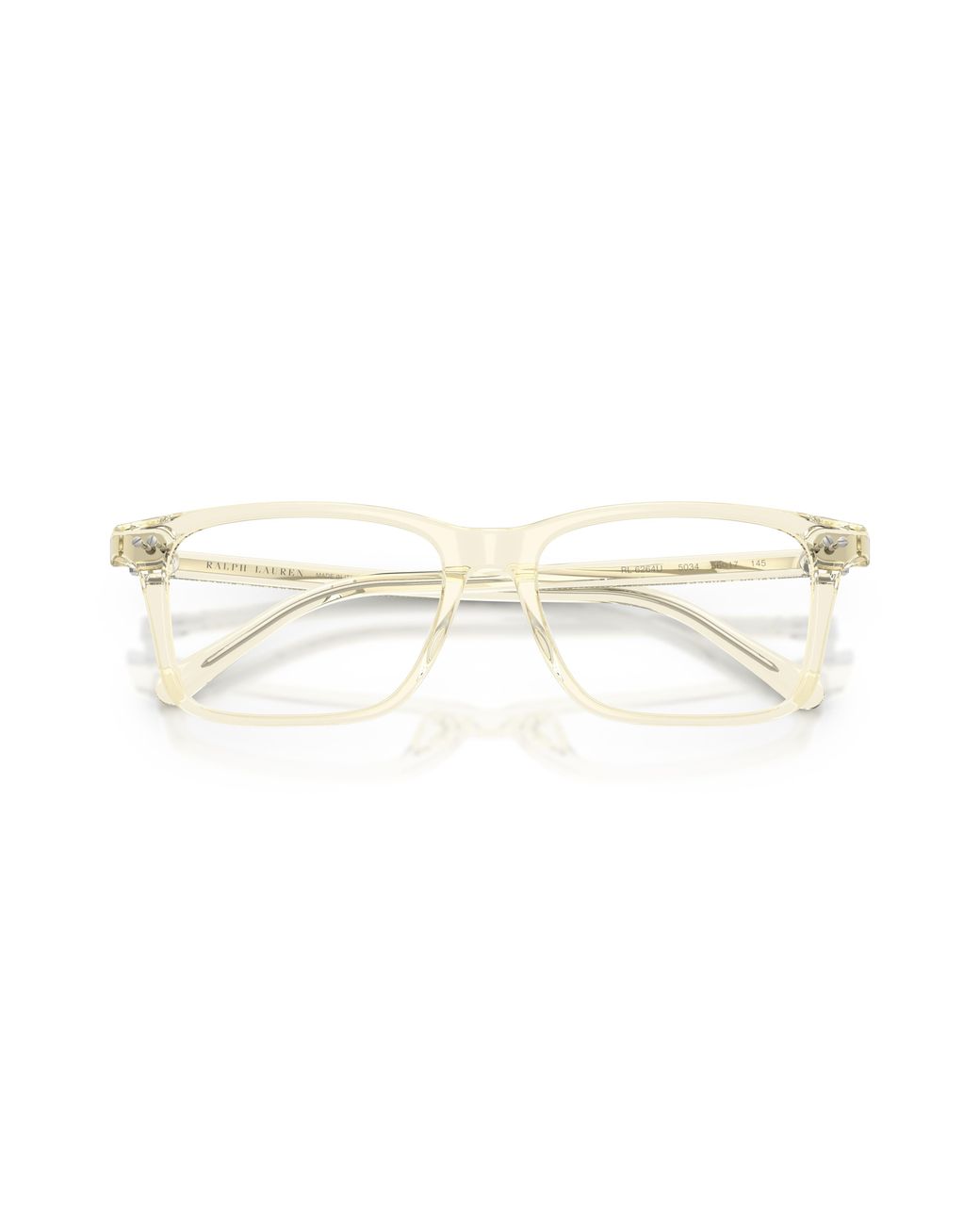 Ralph Lauren Black Rl6264U 5034 Optical Frames Acetate Transparent Round Normal for men