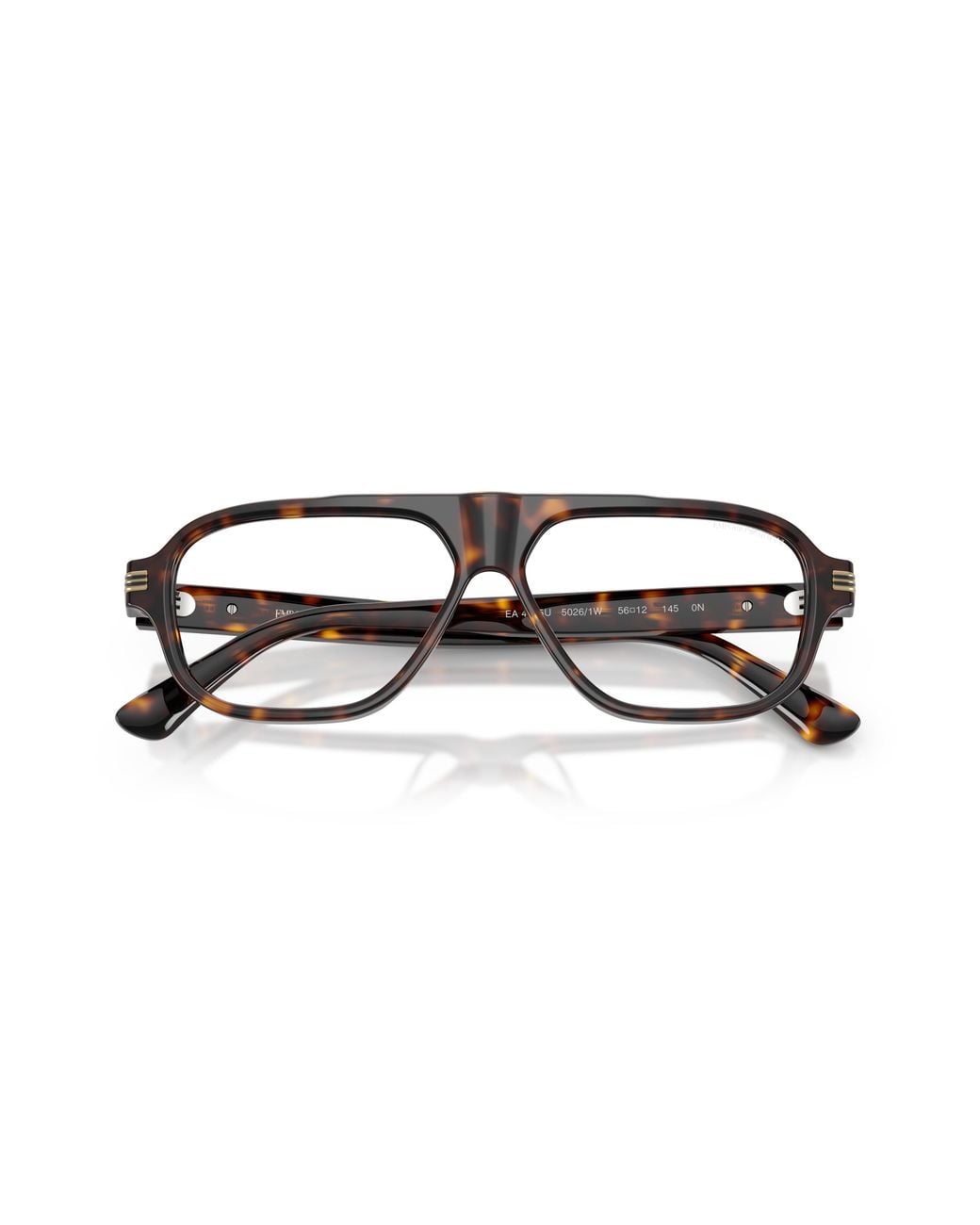 Emporio Armani Black Ea4285U 50261W Sunglasses Acetate Transparent Pilot Normal for men