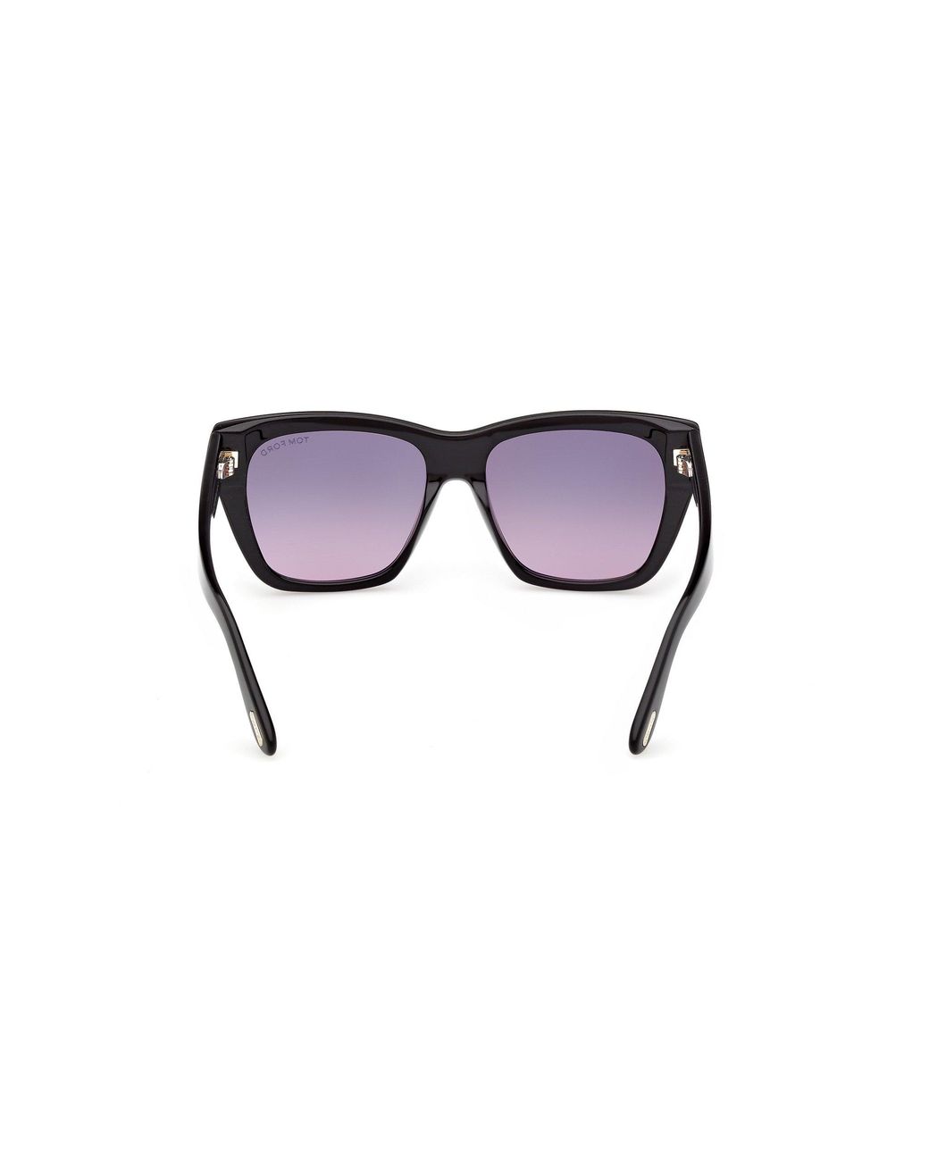 Tom Ford Black Ft1343 Flynn-02 01B Sunglasses Acetate Smoke Butterfly Normal