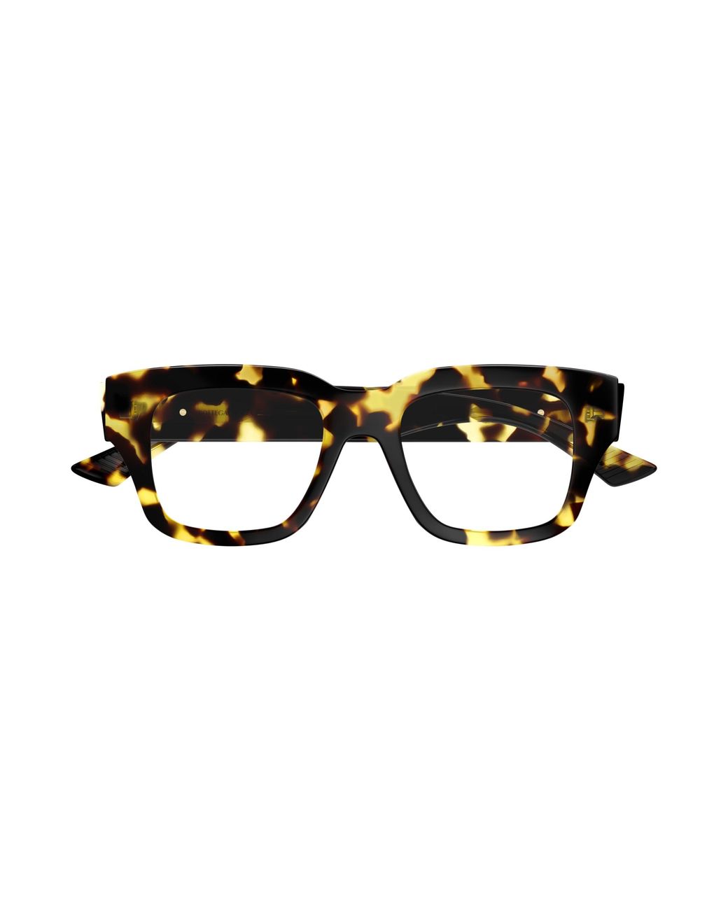 Bottega Veneta Black Bv1361O 007 Optical Frames Acetate Transparent Squared for men
