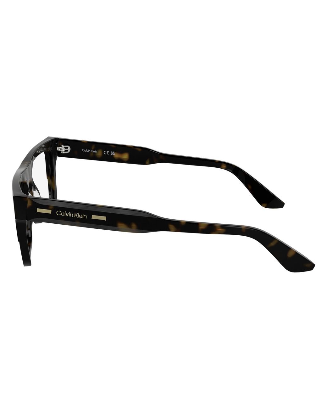 Calvin Klein Black Ck25520 235 Optical Frames Acetate Squared Normal for men