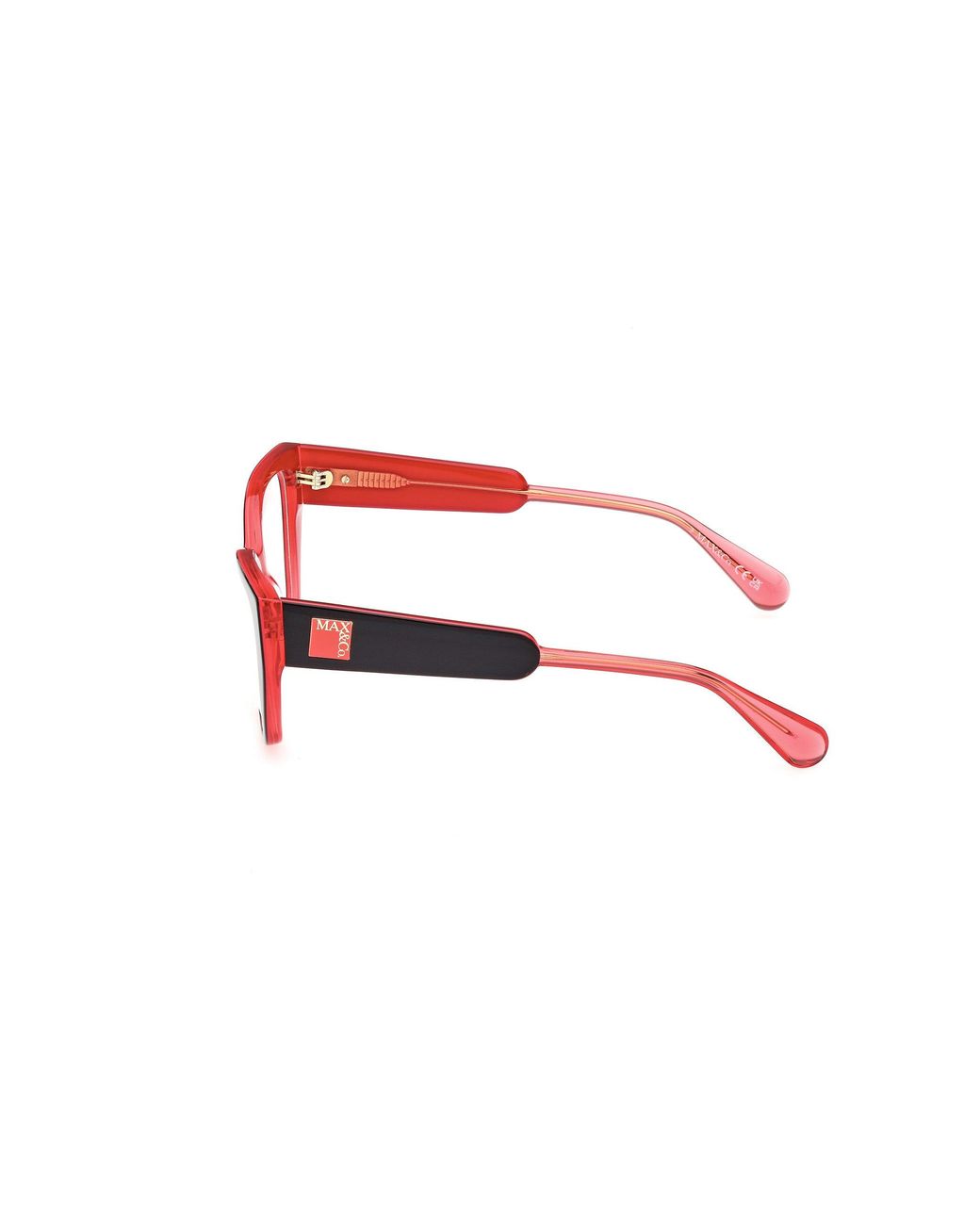 MAX&Co. Black Mo5129 005 Optical Frames Acetate Cat Eye Normal