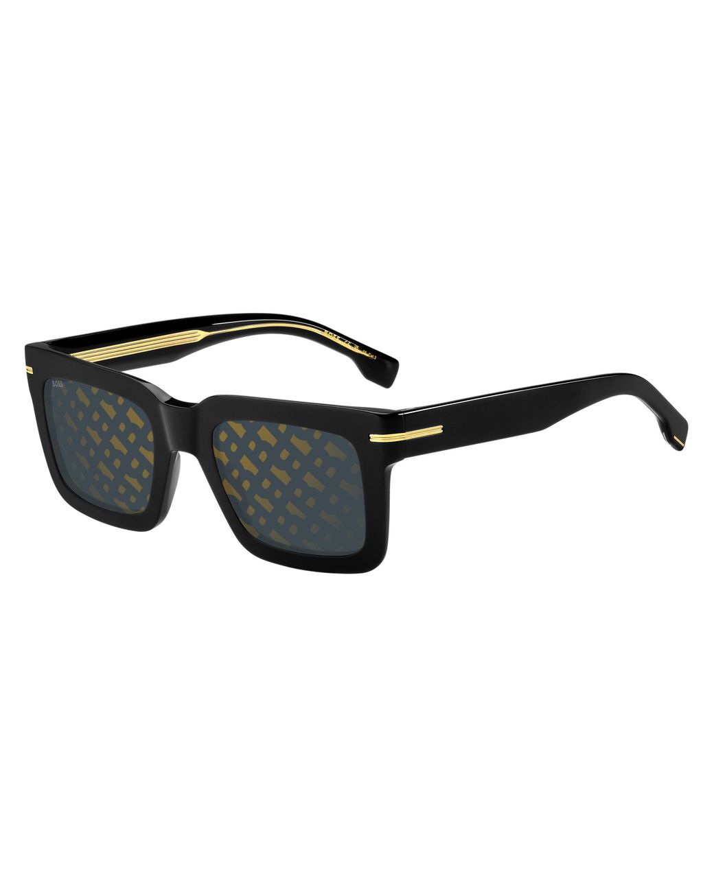 Boss Black Boss 1501/S 807/7Y Sunglasses Bio-Cecid Squared Decoration for men