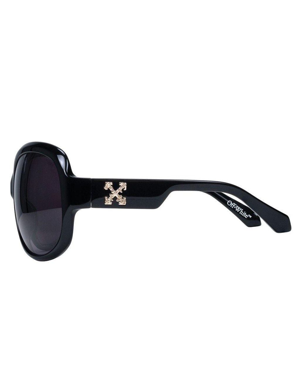 Off-White c/o Virgil Abloh Black Ow1067 Ellington 091 Sunglasses Acetate Squared Normal