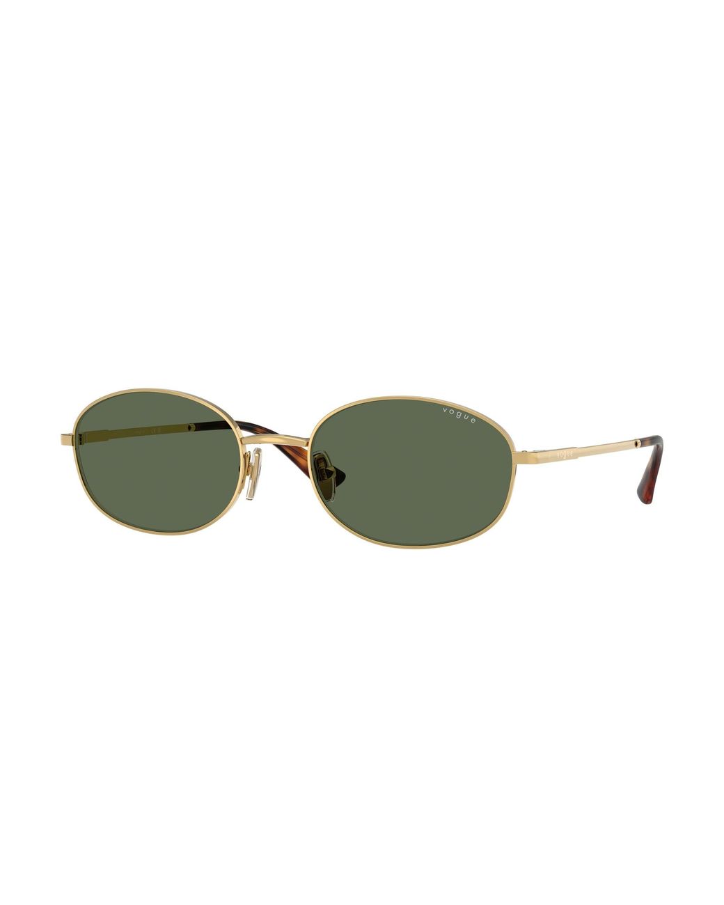Vogue Eyewear Green Vo4323S 280/71 Sunglasses Metal Round Normal