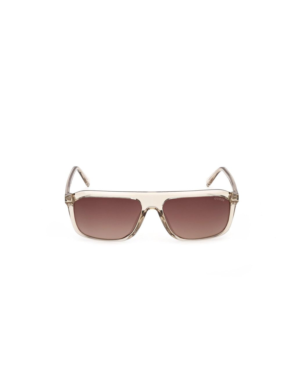 Guess Brown Gu00311 45F Sunglasses Injected Squared Normal for men