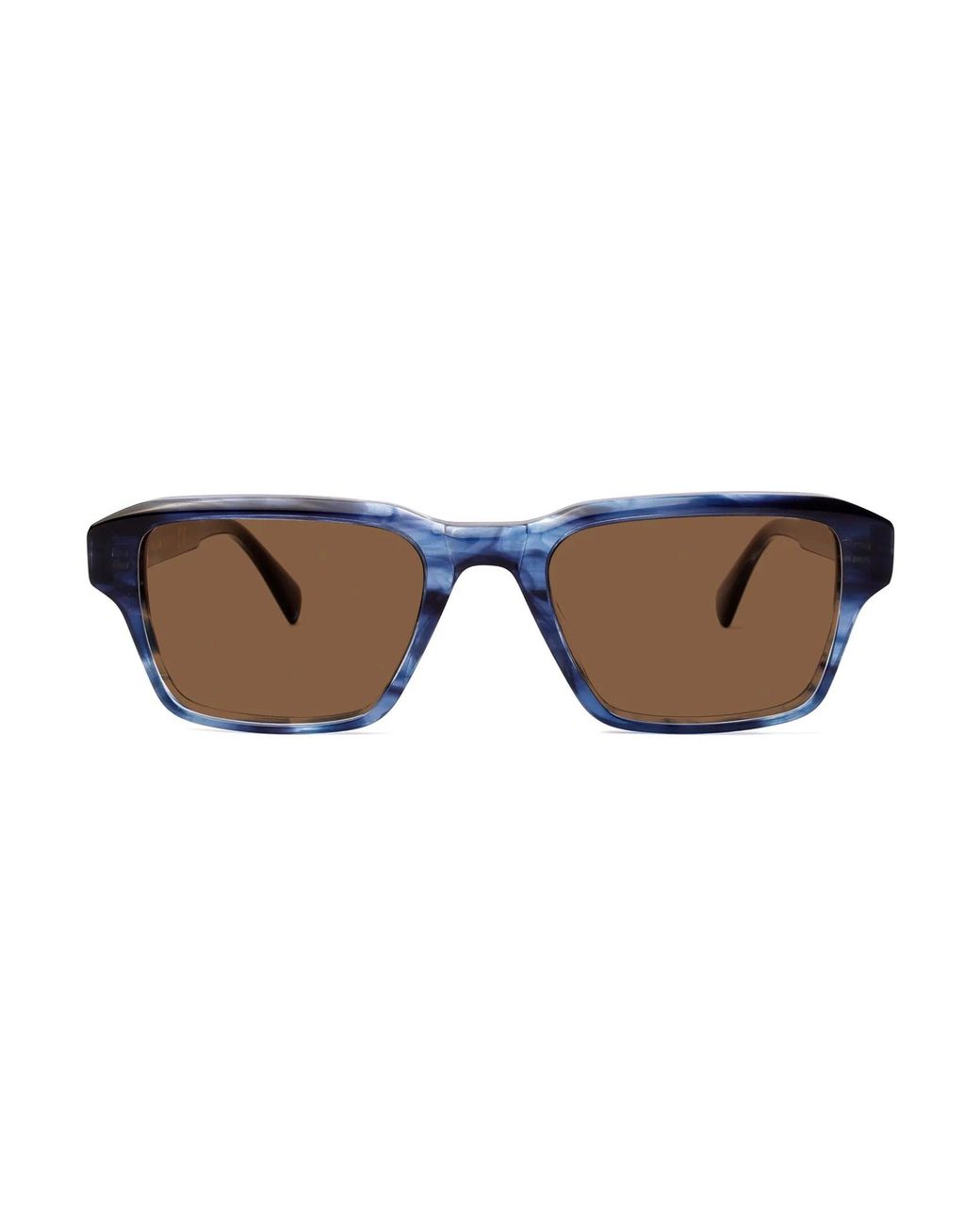 Xlab Blue Ios Sunglasses Acetate Light Squared Polarized