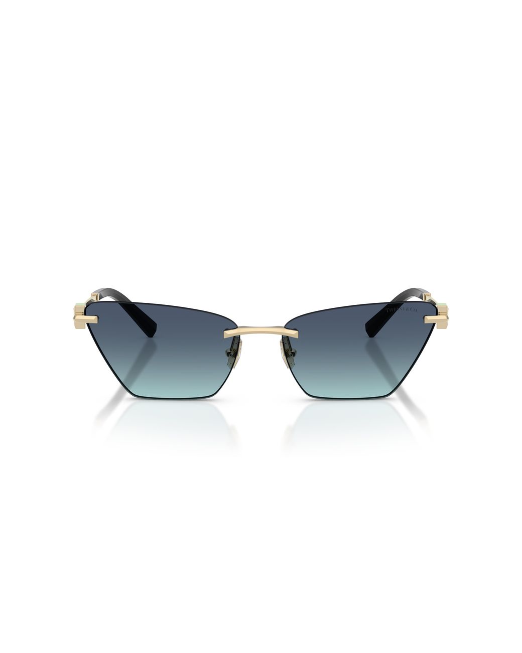 Tiffany & Co Black Tf3120 60219S Sunglasses Metal Butterfly Normal Nuanced