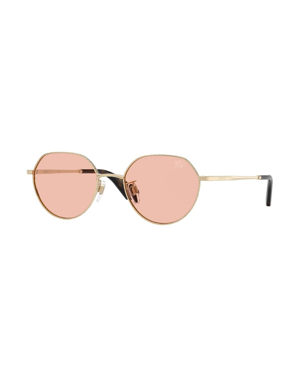 Burberry Black Be3173D 110984 Sunglasses Metal Round Normal