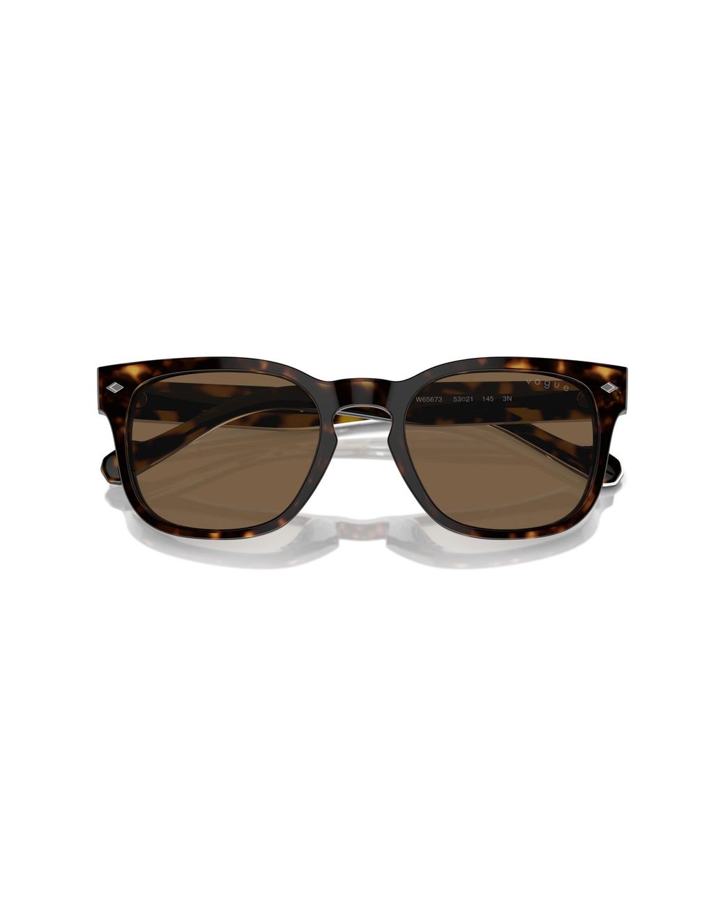 Vogue Eyewear Black Vo5571S W65673 Sunglasses Acetate Squared Normal for men
