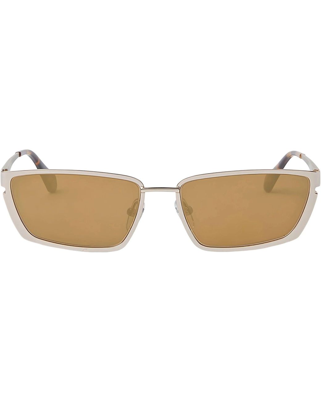 Off-White c/o Virgil Abloh Black Oeri119 Richfield 7676 Sunglasses Metal Squared Normal