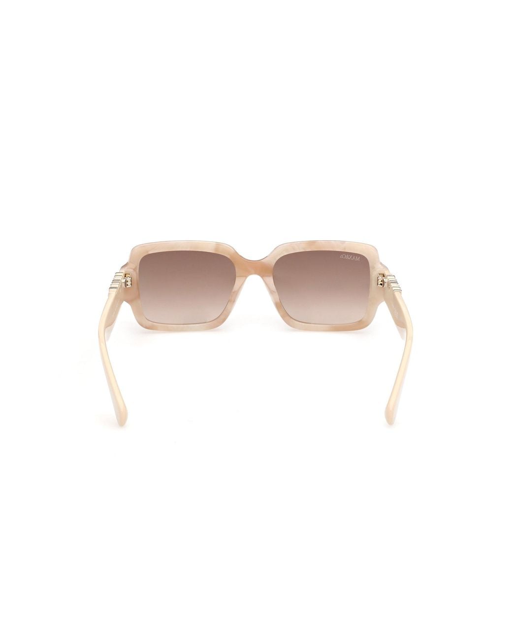 MAX&Co. Black Mo0168 59F Sunglasses Acetate Squared Normal