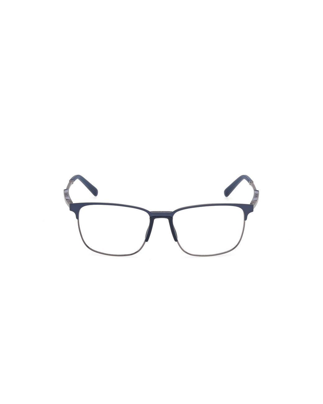Timberland Black Tb50054 002 Optical Frames Metal Squared Normal for men