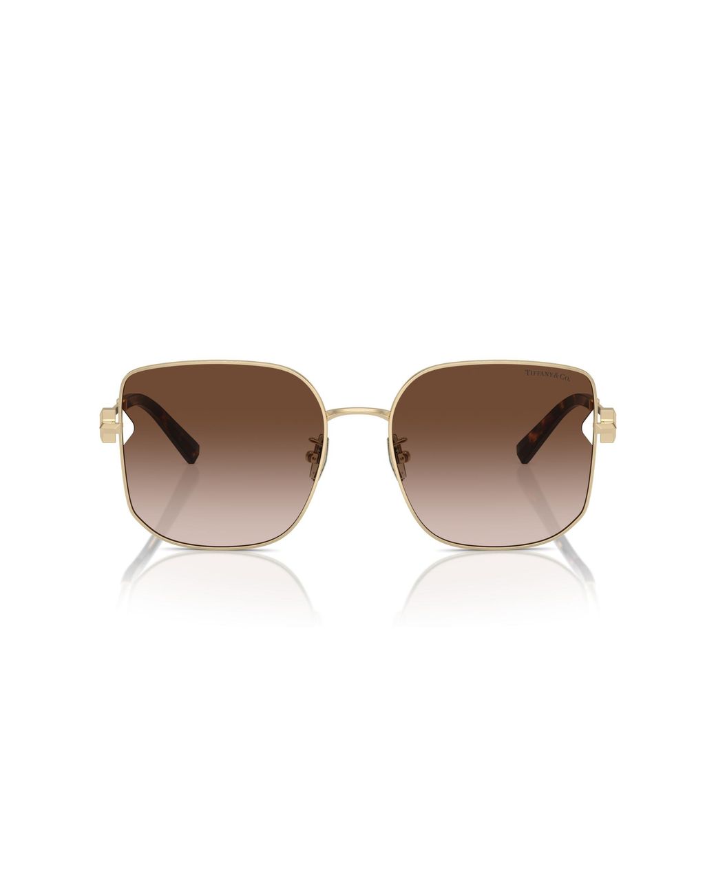 Tiffany & Co Black Tf3105D 61893B Sunglasses Steel Squared Normal Shaded