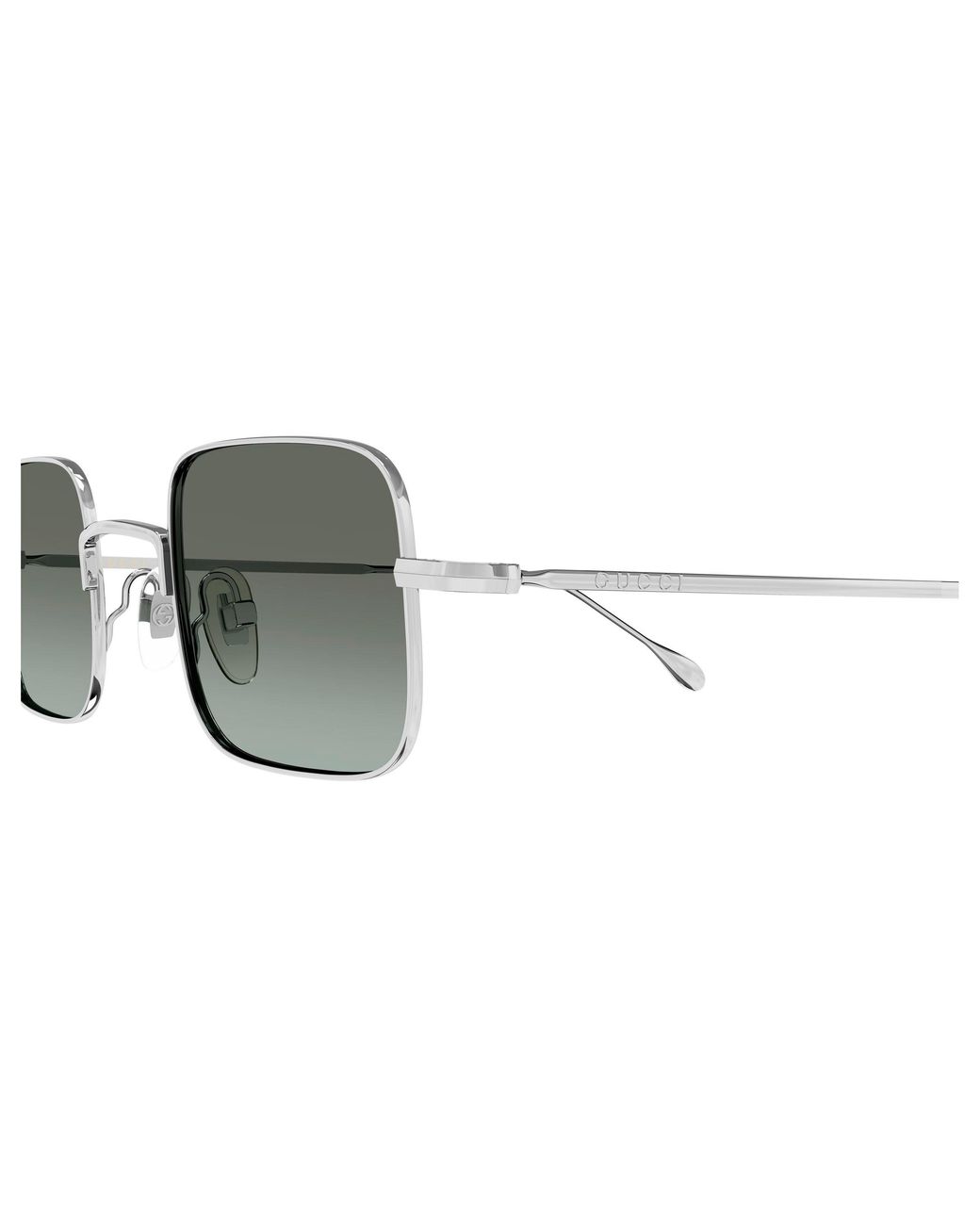 Gucci Black Gg1813S 010 Sunglasses Metal Squared