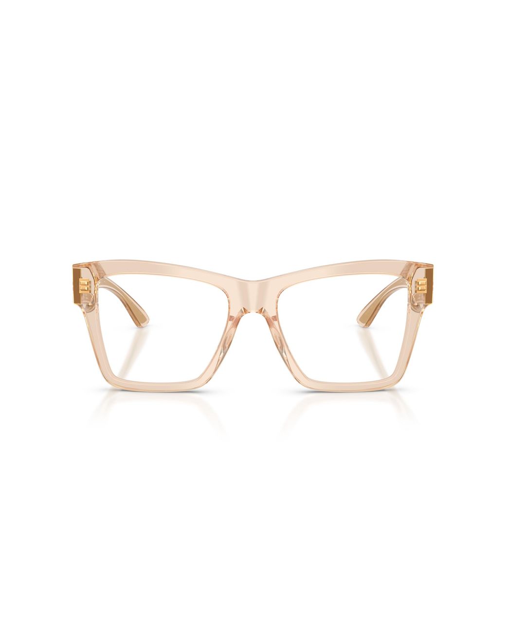 Dolce & Gabbana Black Dg3411 3432 Optical Frames Acetate Transparent Squared Normal