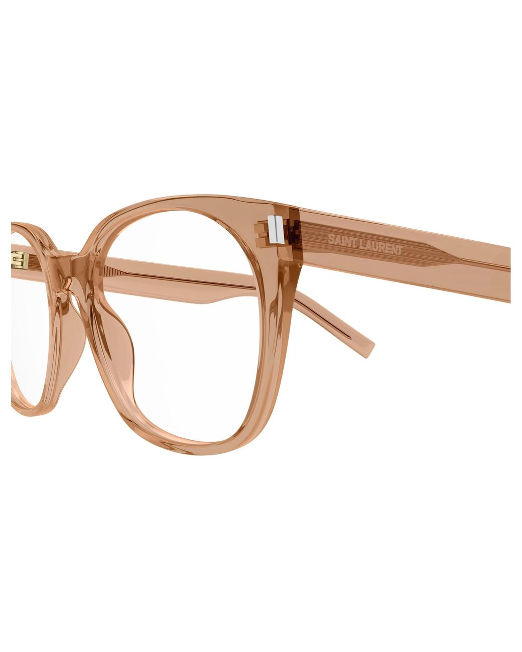 Saint Laurent Black Sl 897 005 Optical Frames Acetate Transparent Cat Eye Antiriflesso