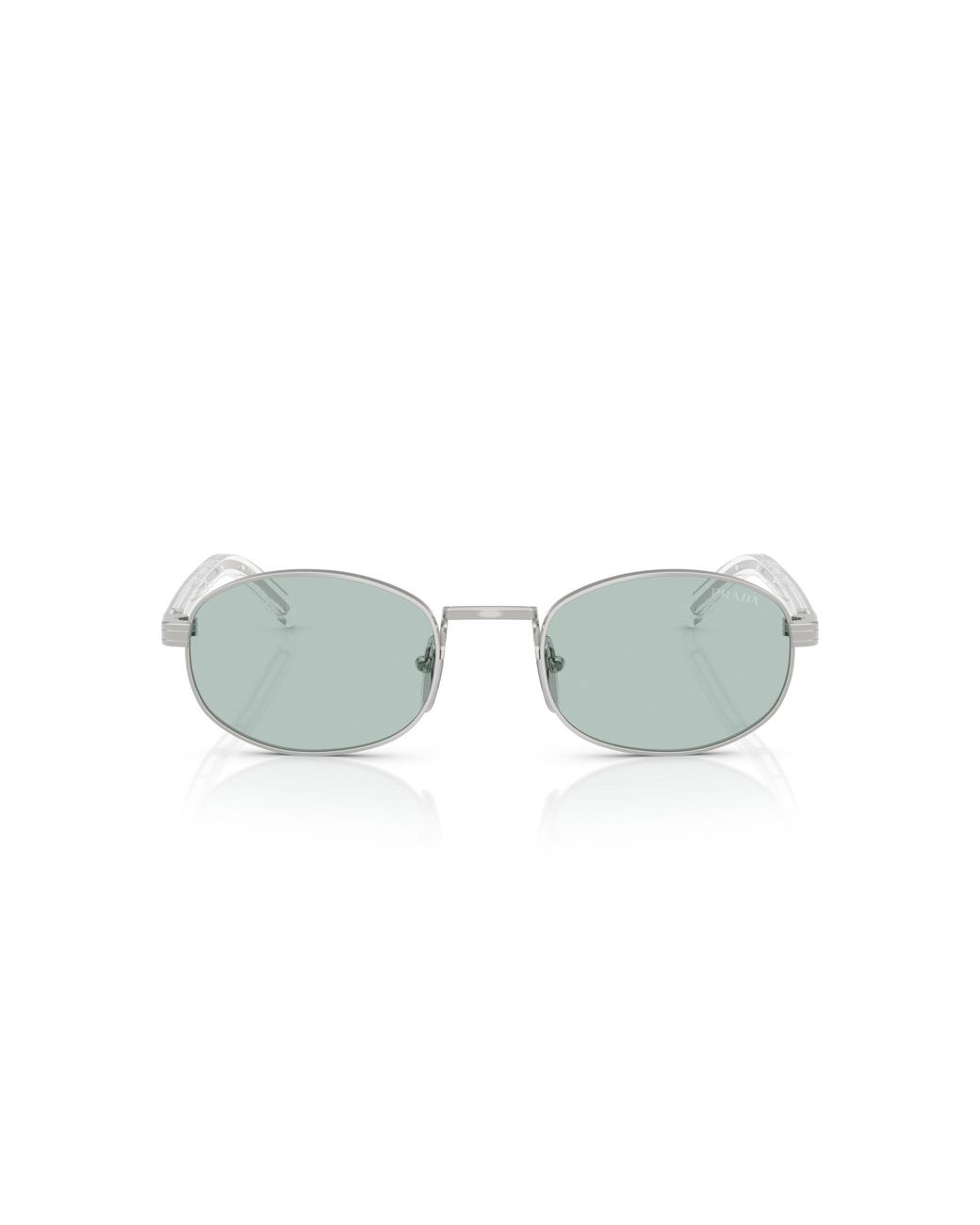 Prada Black Pr B53S 1Bc40N Sunglasses Metal Round Normal