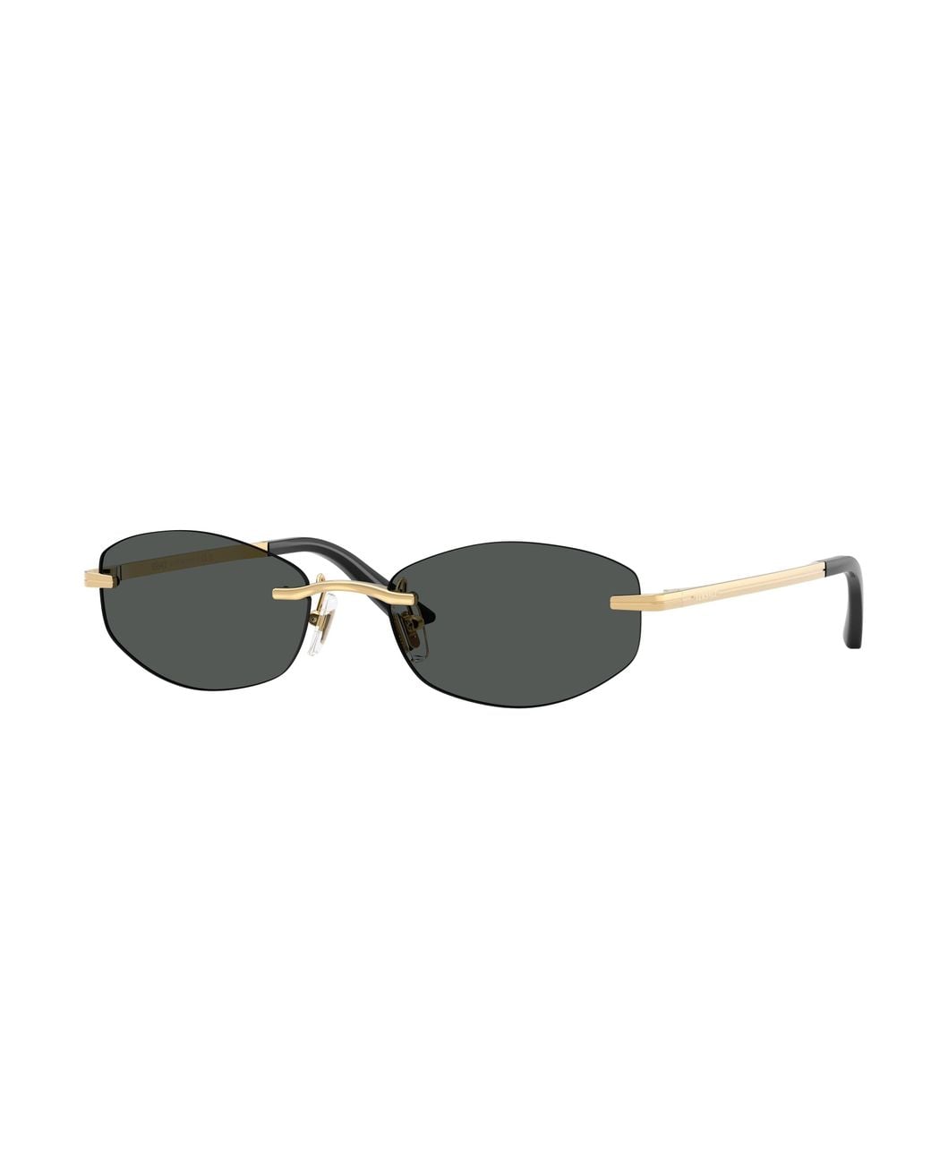 Versace Black Ve2308D 152387 Sunglasses Metal Geometric Normal