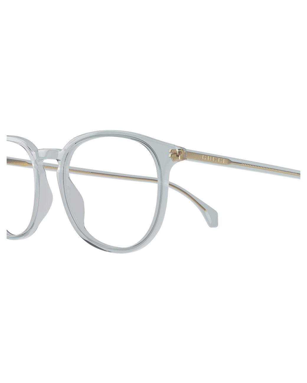 Gucci Black Gg0551O 013 Optical Frames Acetate Round for men