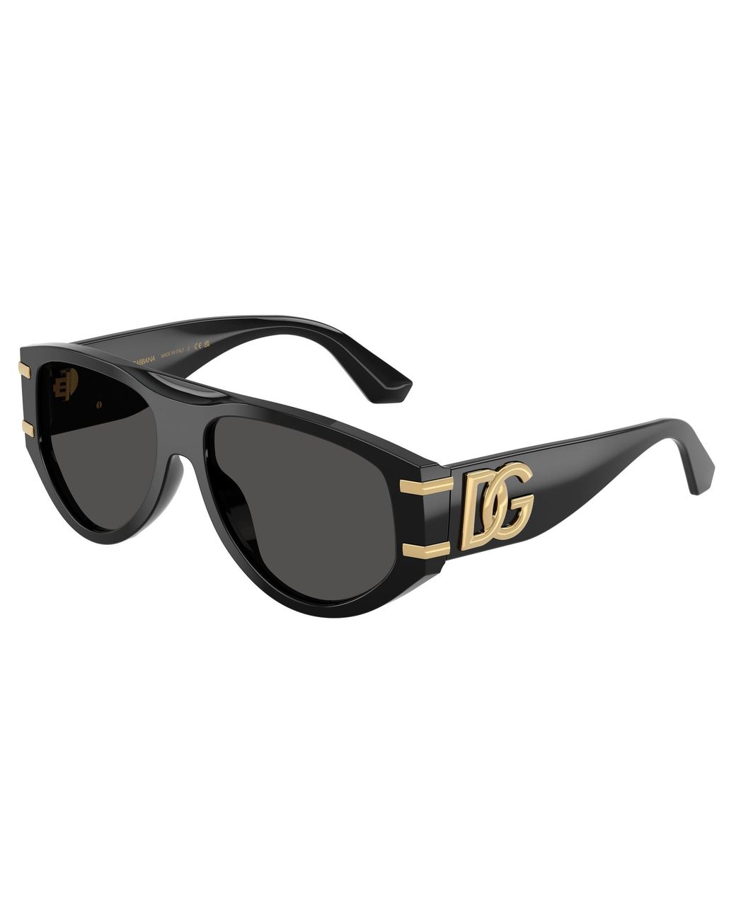 Dolce & Gabbana Black Dg4499 501/87 Sunglasses Acetate Pilot Normal