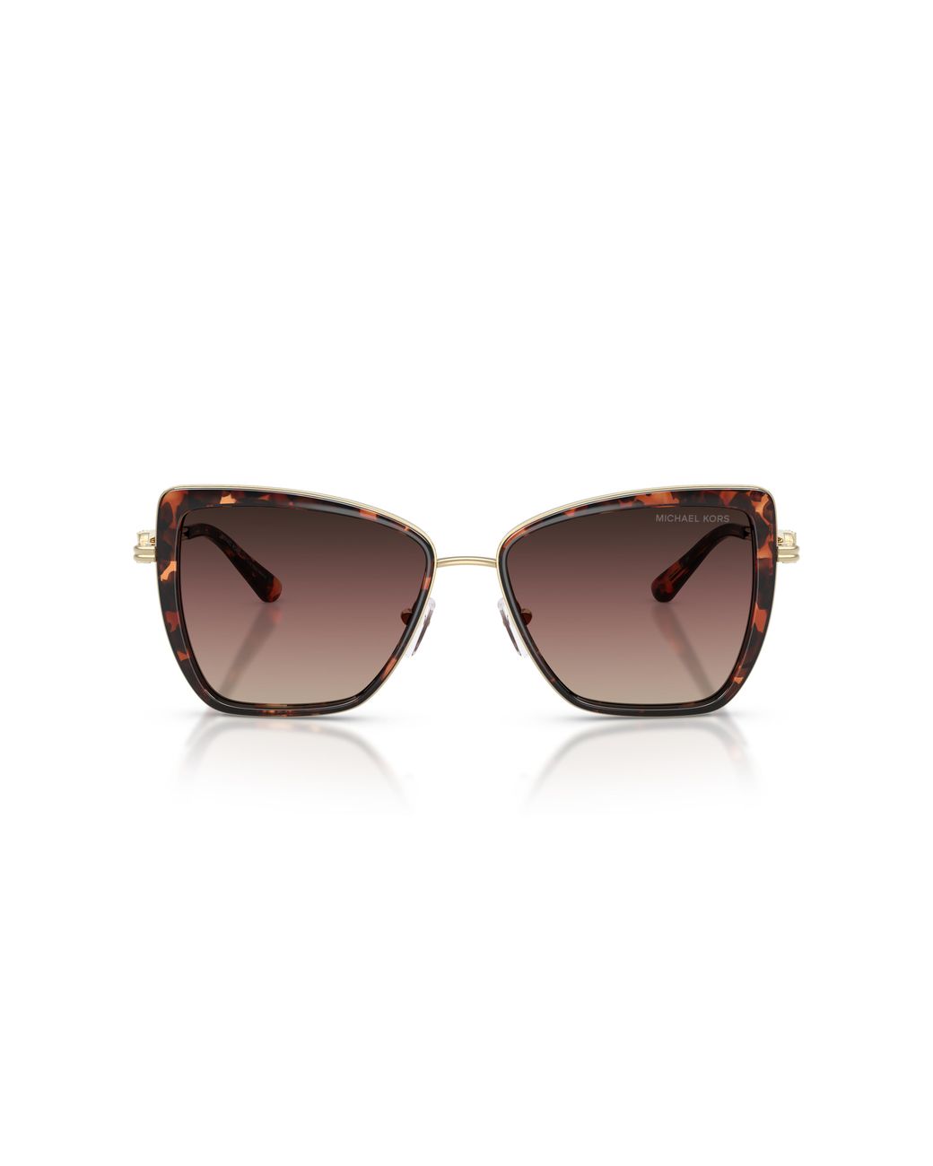 Michael Kors Black Mk1178 Sea Island 4031E2 Sunglasses Metal Butterfly Normal Nuanced
