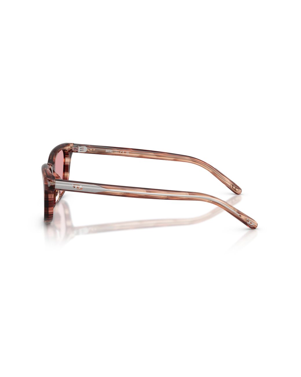 DIESEL Black Dl2012U 203684 Sunglasses Acetate Cat Eye Normal