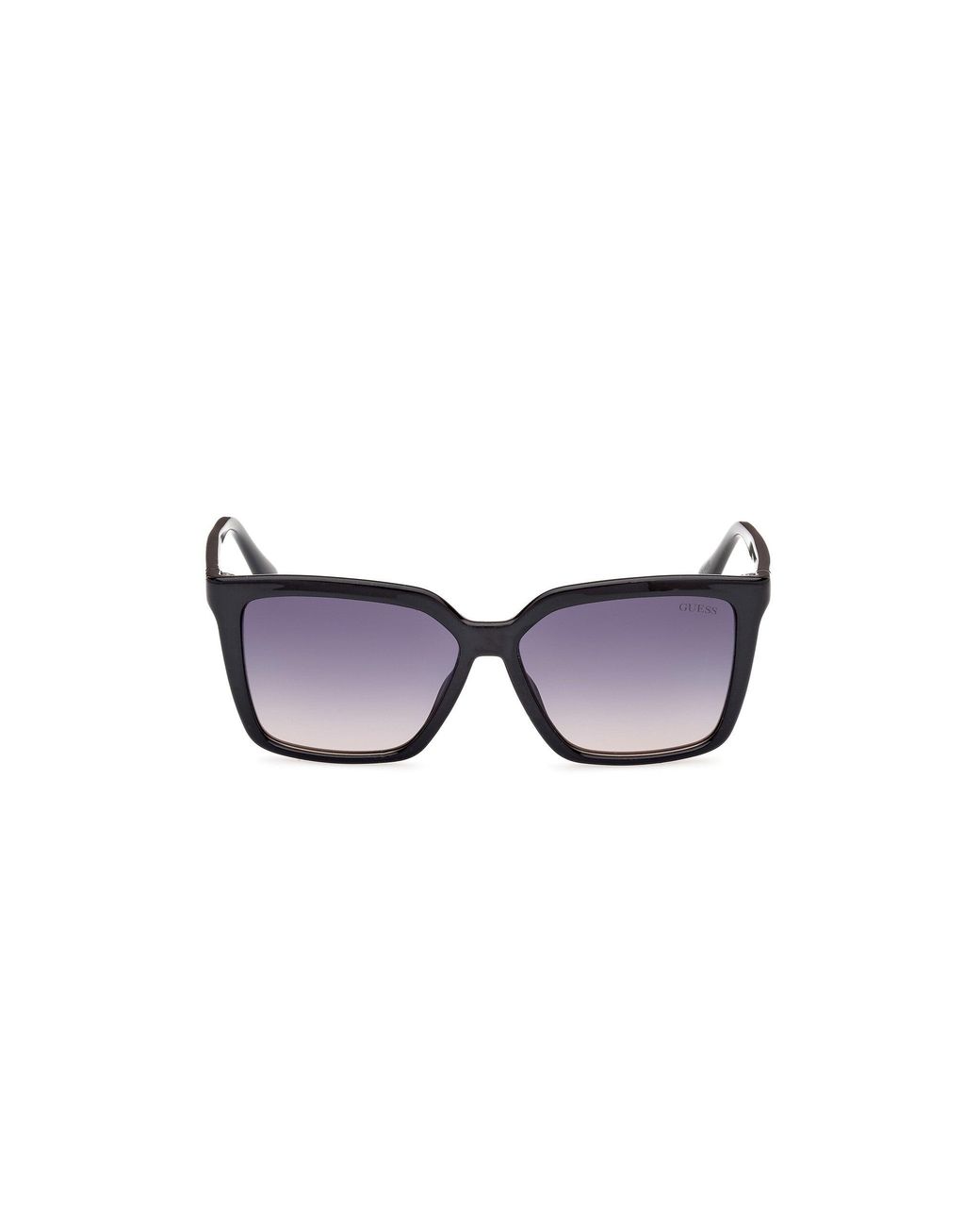 Guess Black Gu00099 01B Sunglasses Injected Smoke Squared Normal Shaded